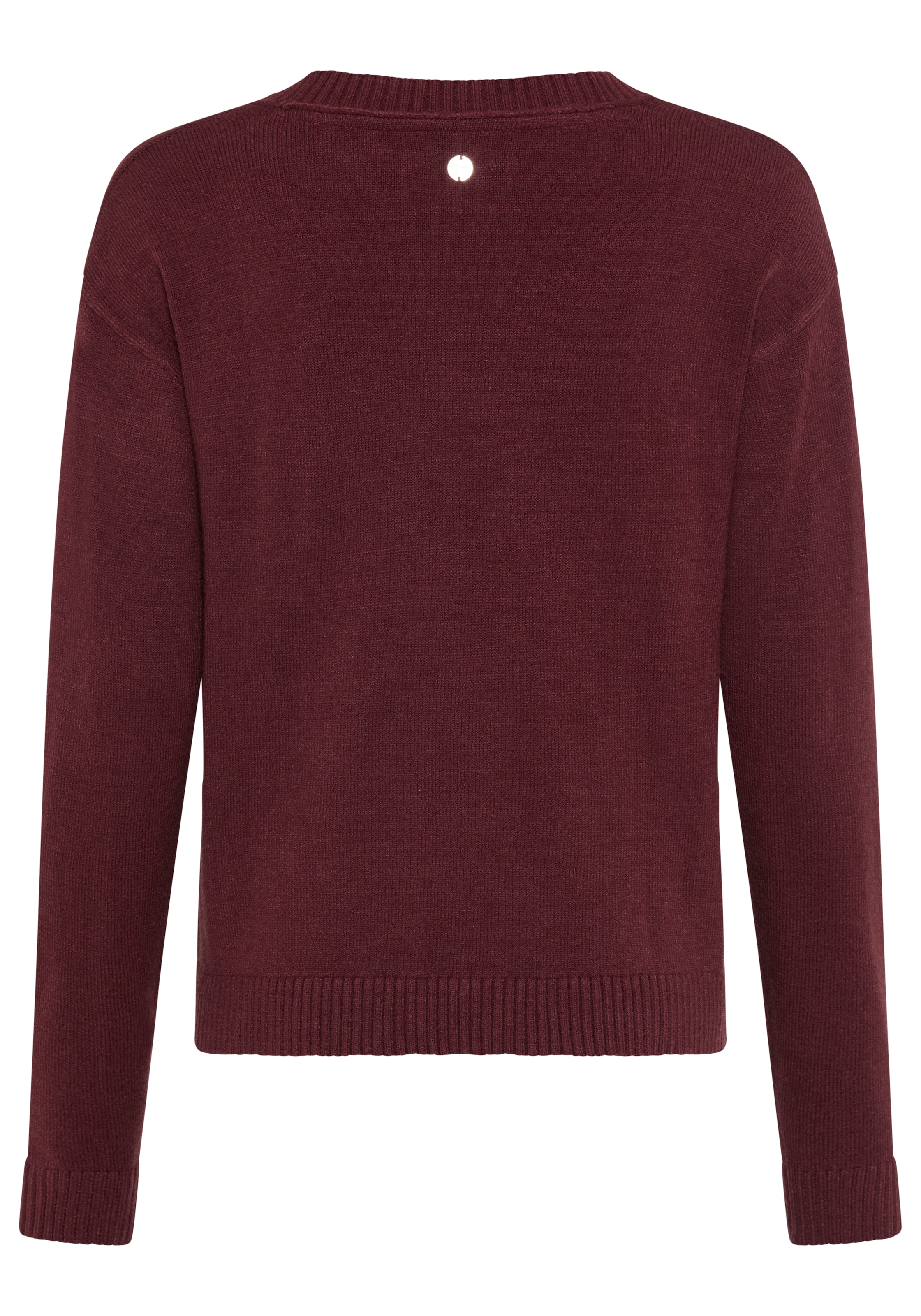 Tamaris Veste en tricot »mit kurzem Schnitt, aus elastischem Strickmaterial« avec patte de boutonnage