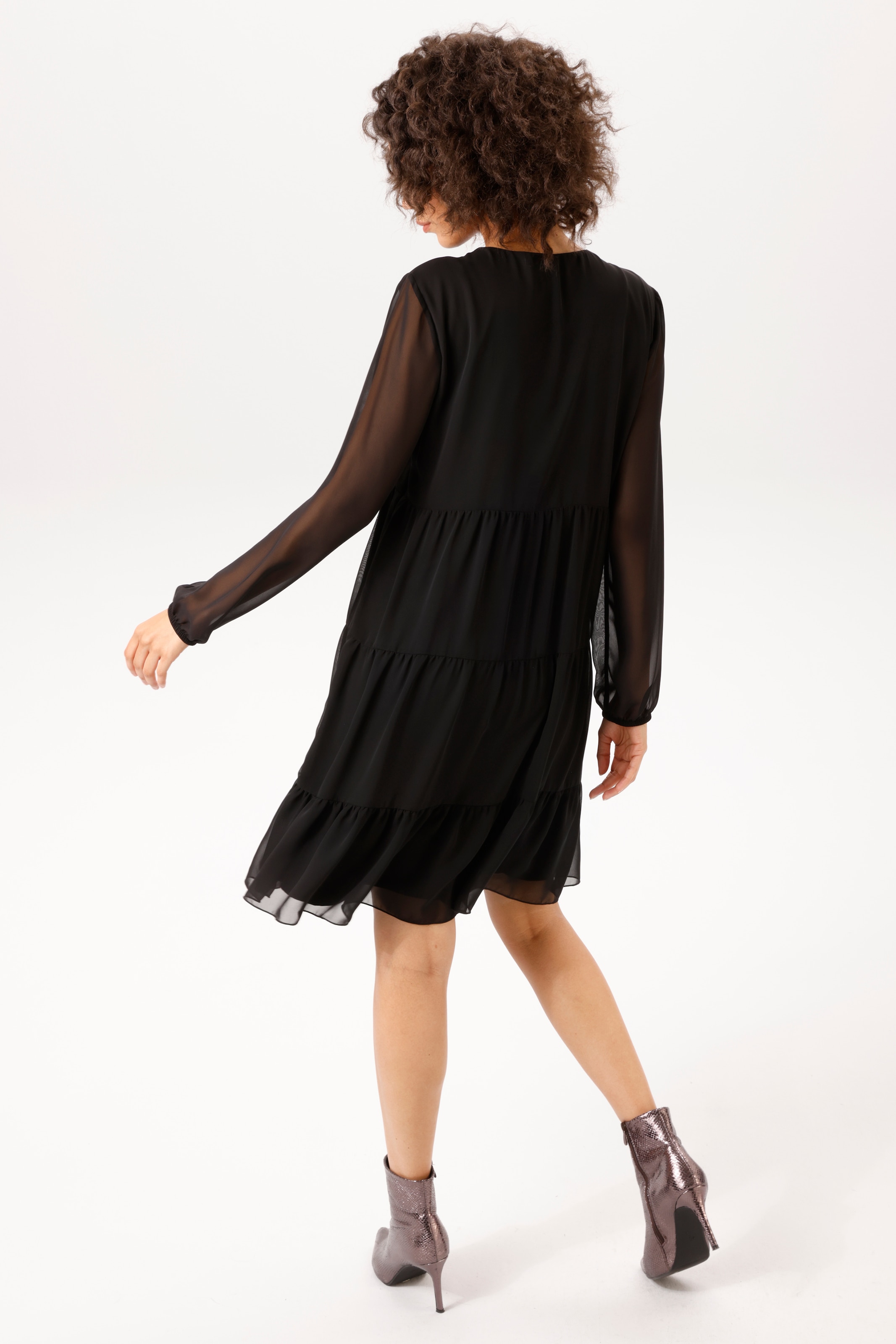 Aniston CASUAL Robe tunique en chiffon délicat - NOUVELLE COLLECTION