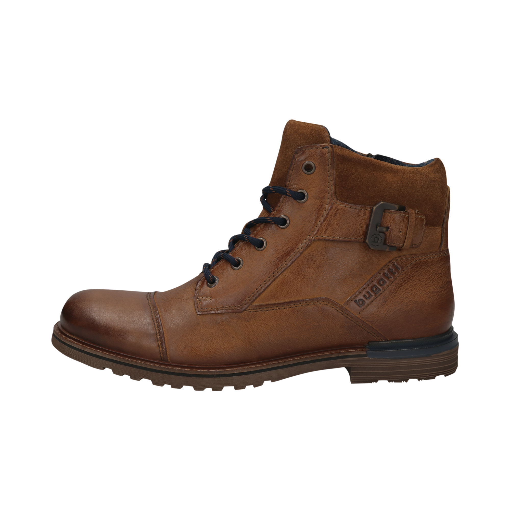 bugatti Bottines à lacets  Stiefel, Winterboots, Workerboots mit modischer Zierschnalle