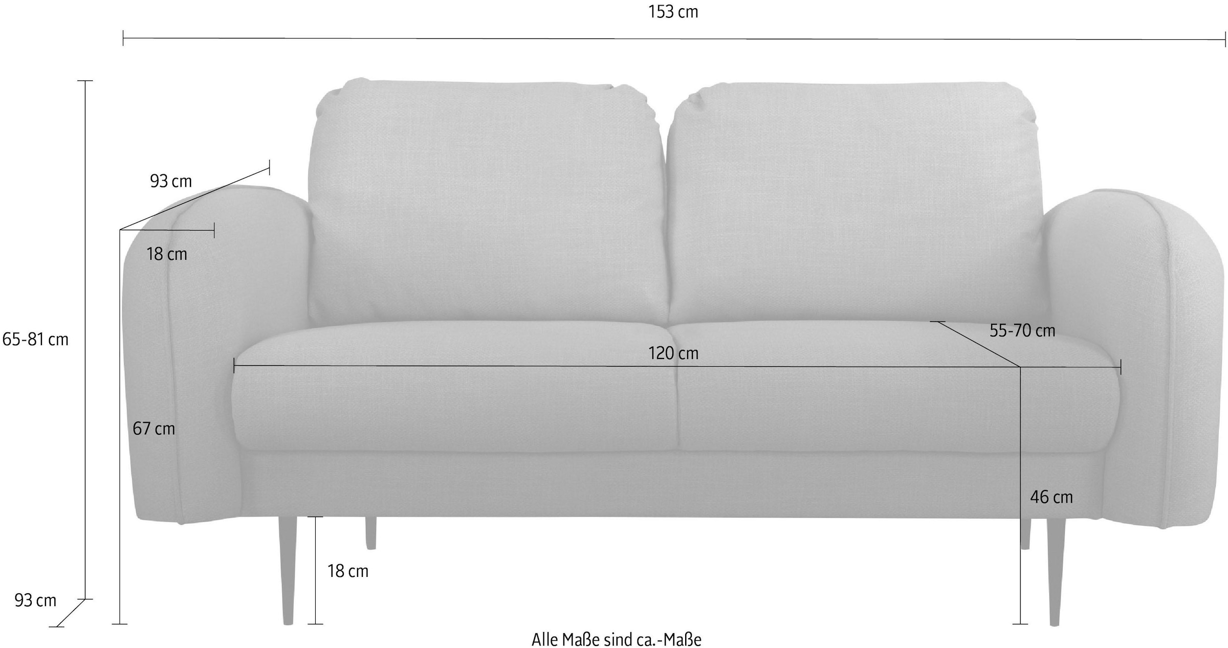 Home affaire 2-places »Skidi«