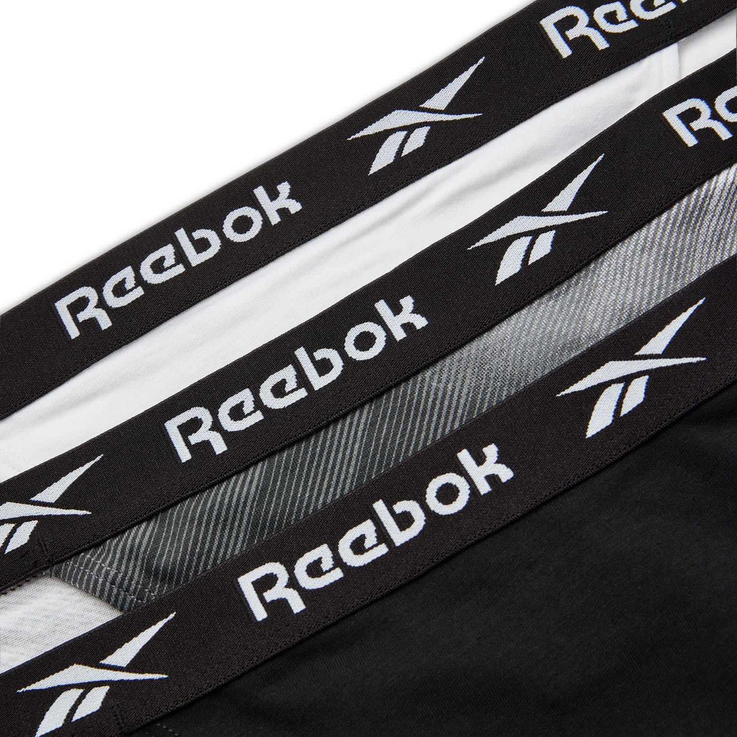 Reebok Slip »KATHY« 3er Pack,  atmungsaktiv, basic, eng, bequem, breiter Bund, mit Logo, Baumwollmix