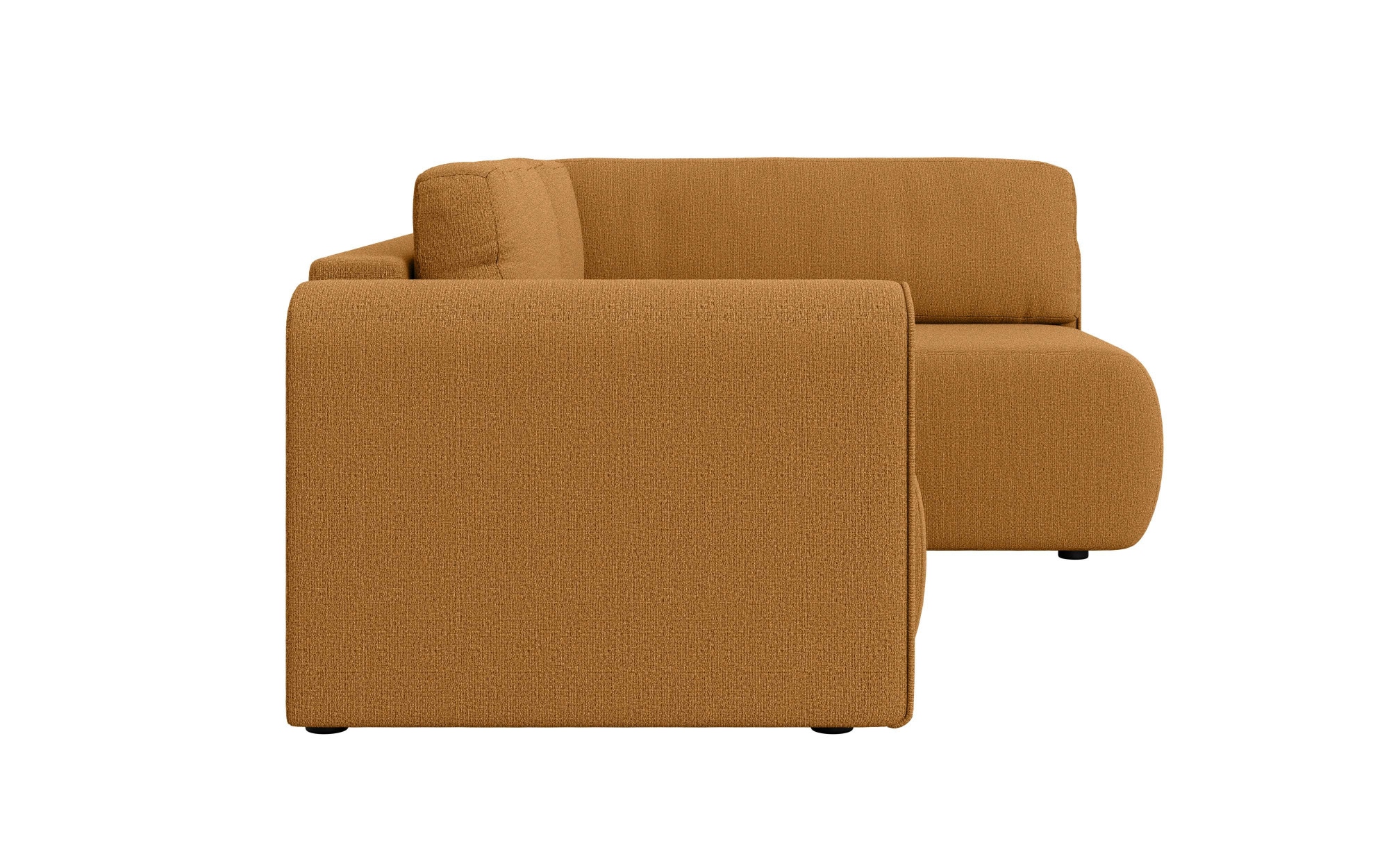 GOODproduct Canapé d'angle »Zacharia wahlweise Schlafsofa mit Bettkasten, B/T/H 250/166/86 cm« forme en L avec suspension ondulée, ottomane commandable à droite ou à gauche