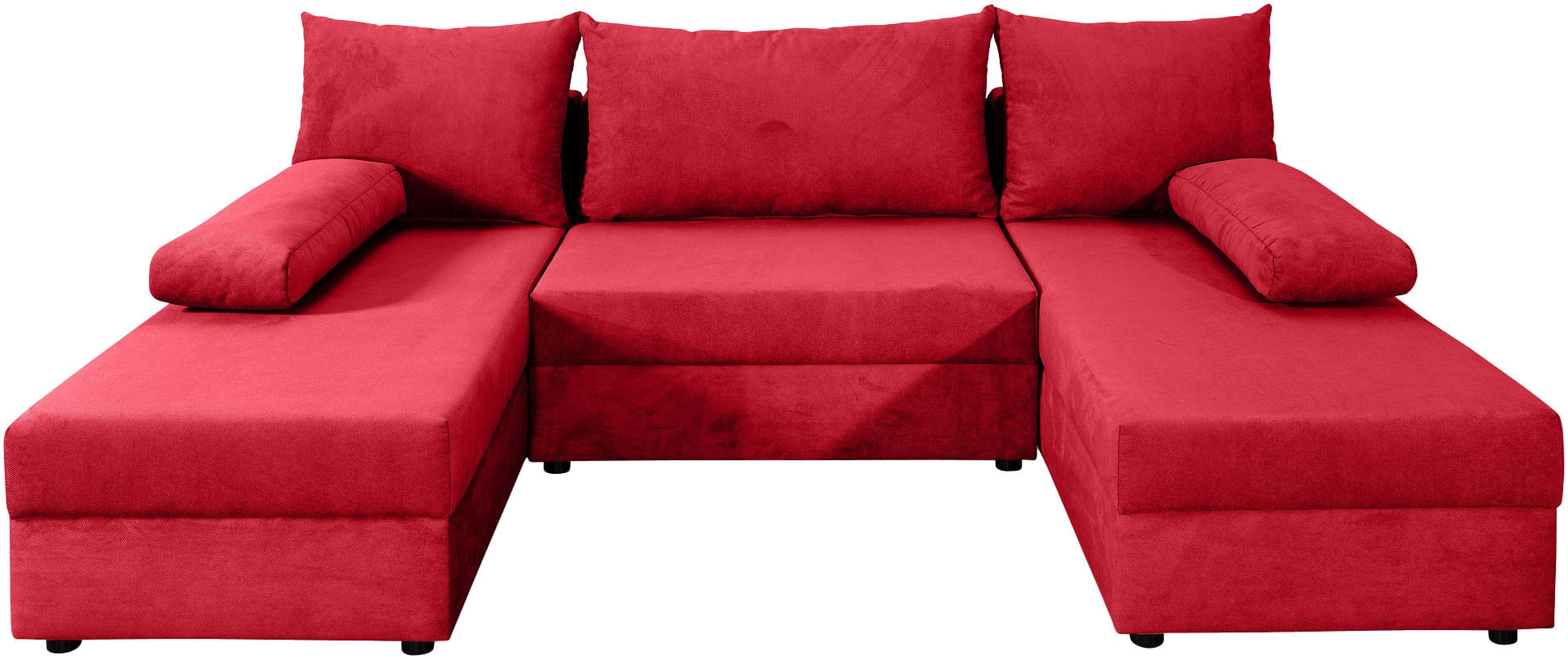 COLLECTION AB Paysage de salon »Pico U-Form« Wohnlandschaft,2 X Ottomane,Polyätherschaum Polsterung