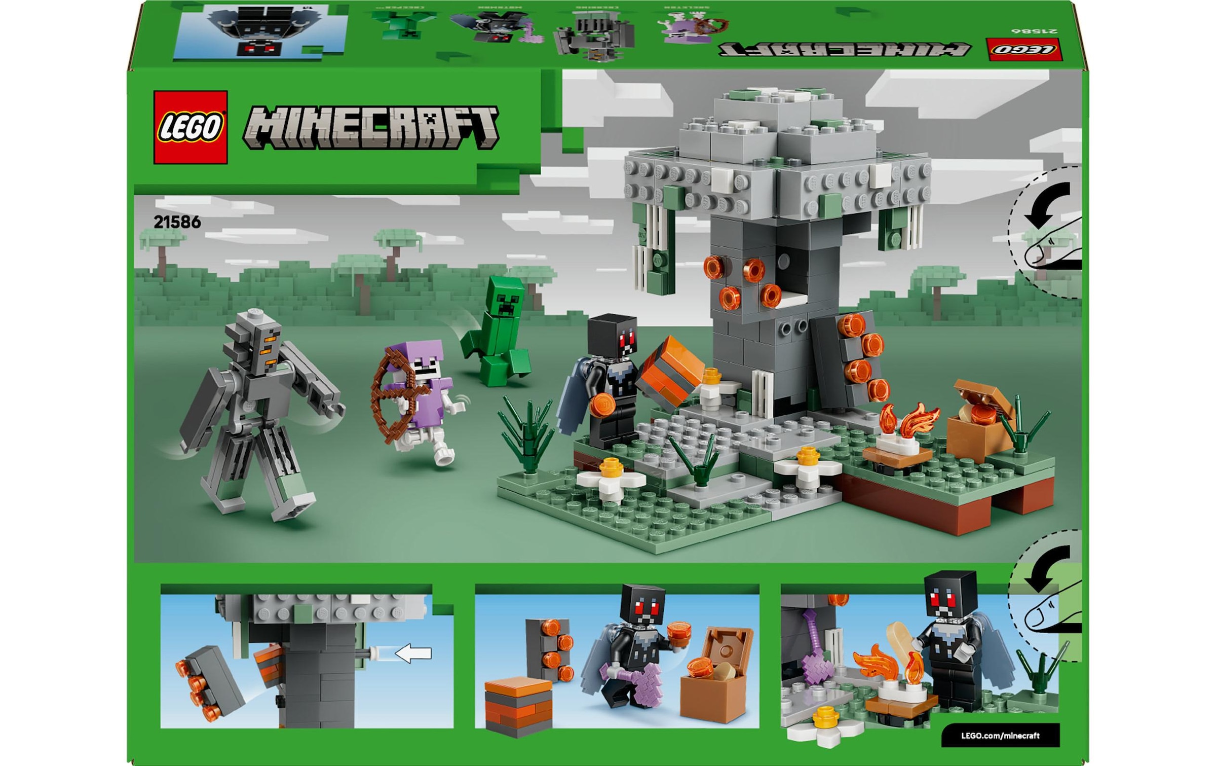   Konstruktionsspielsteine »Minecraft Blasser Garten 21586« Kategorie: Fantasy-Welt