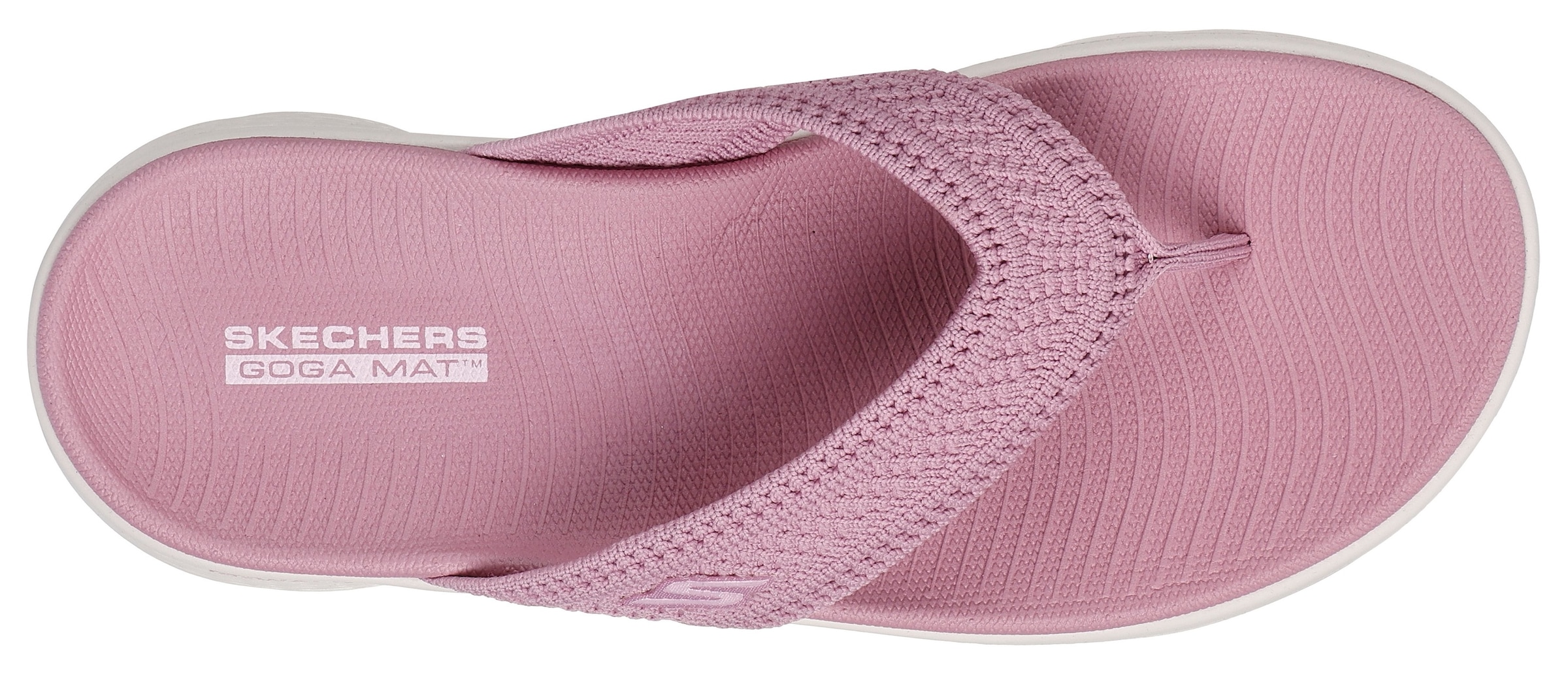 Skechers Zehentrenner »GO WALK FLEX SANDAL«  Badeschuh, Strandschuh, Sommerschuh mit Goga Mat Fussbett