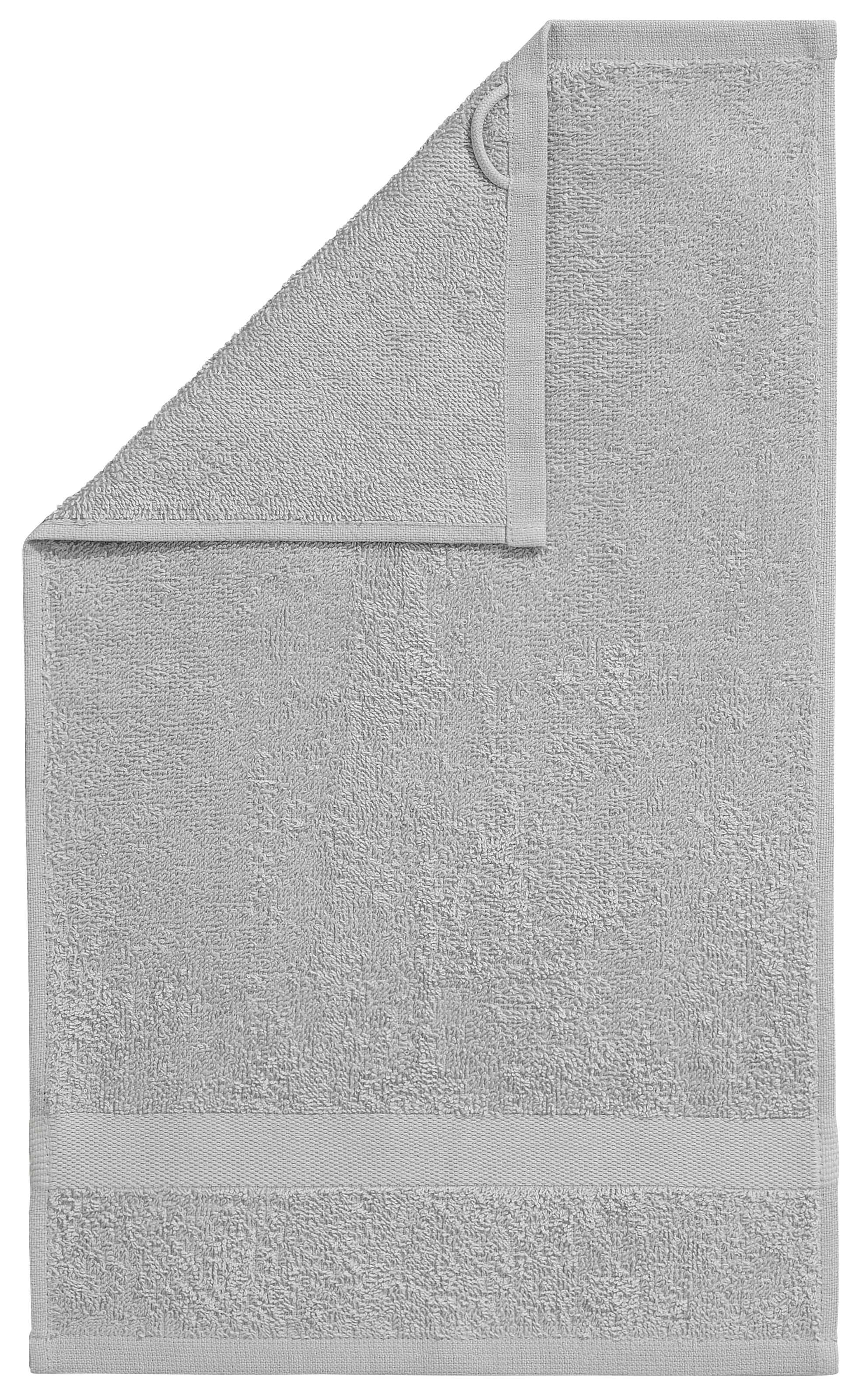 GOODproduct Gästehandtücher »Vanessa, 8 Gästehandtücher, 30x50cm, in Standard- und Premium-Qualität« Handtücher mit Bordüre, 100% Baumwolle, einfarbig, weich