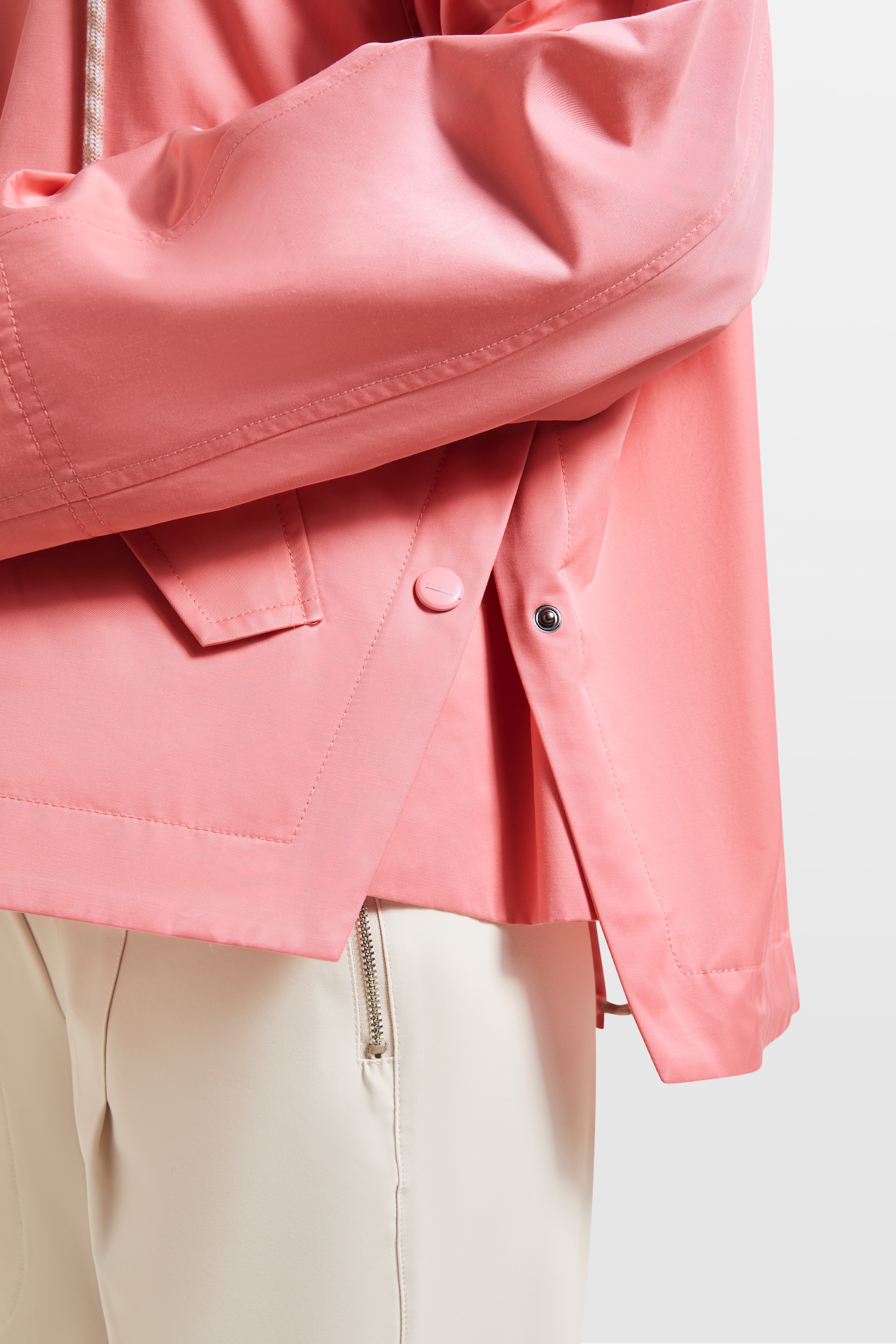 bugatti Blouson mit Kapuze mit lockerer Passform