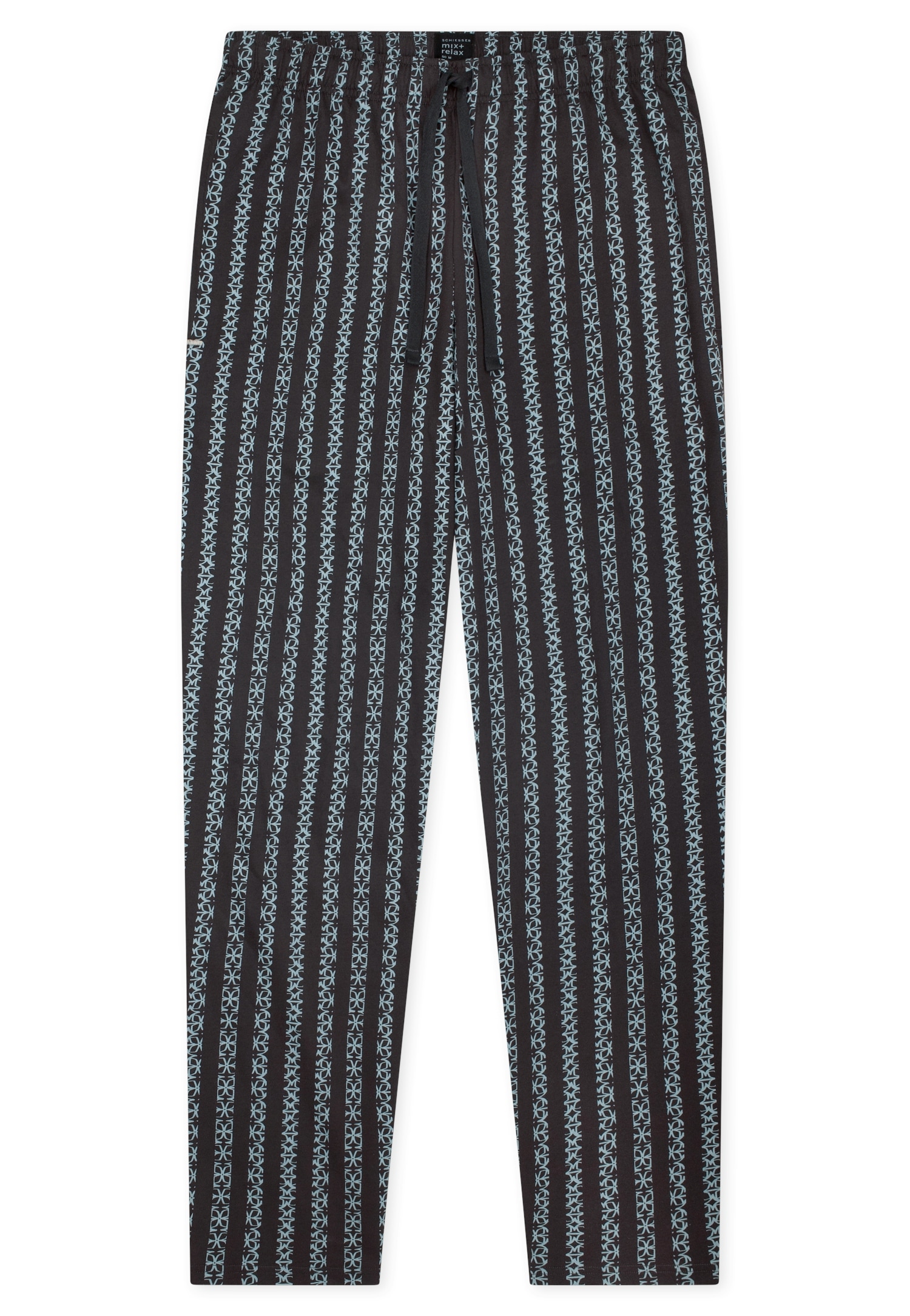 Schiesser Pyjamahose »Mix + Relax«  gestreift, seitliche Taschen, Bindekordel