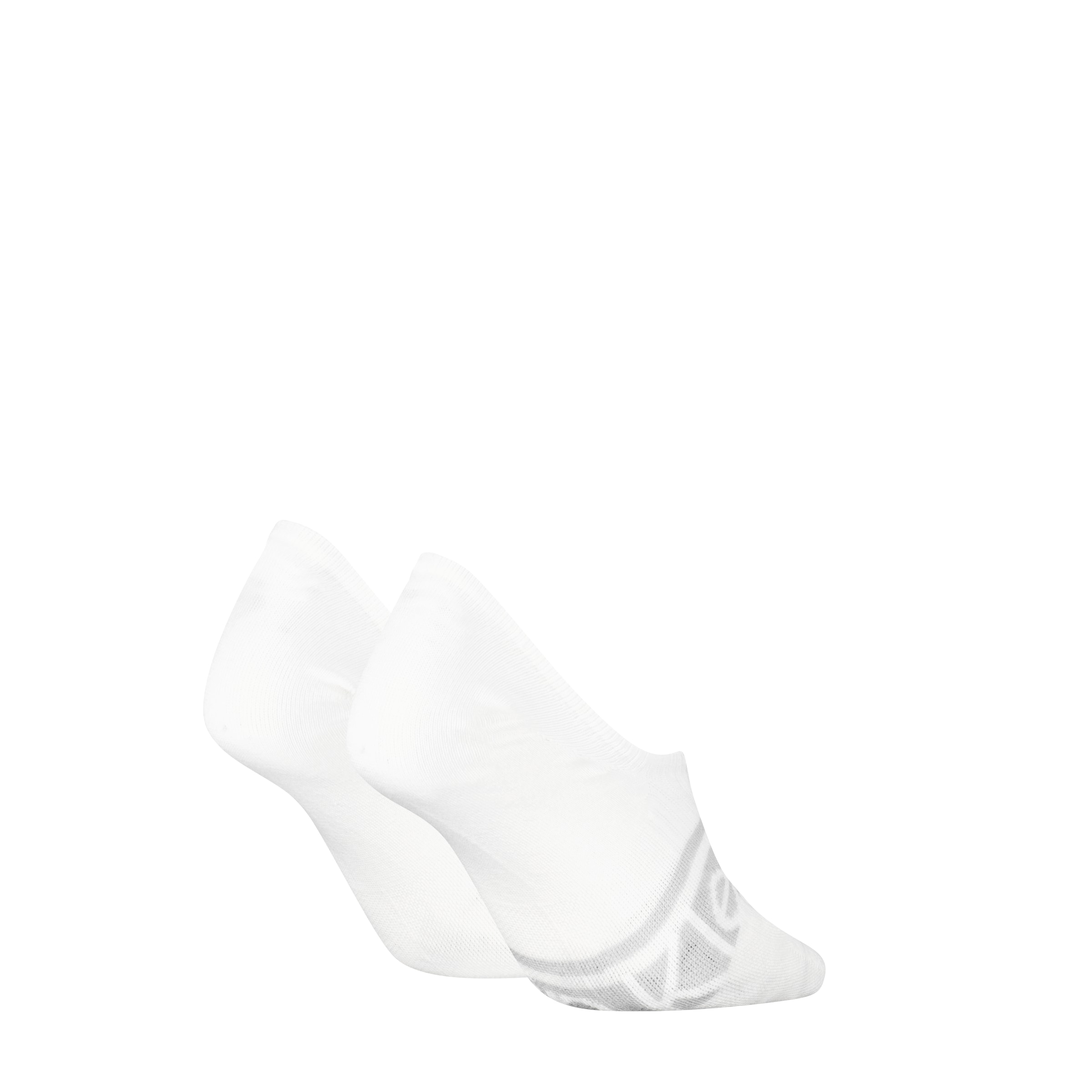 Calvin Klein Füsslinge »CK WOMEN FOOTIE HC LOGO STRIPE« 2 Paar,  Antirutsch Noppen im Fersenbereich, Baumwollmischung