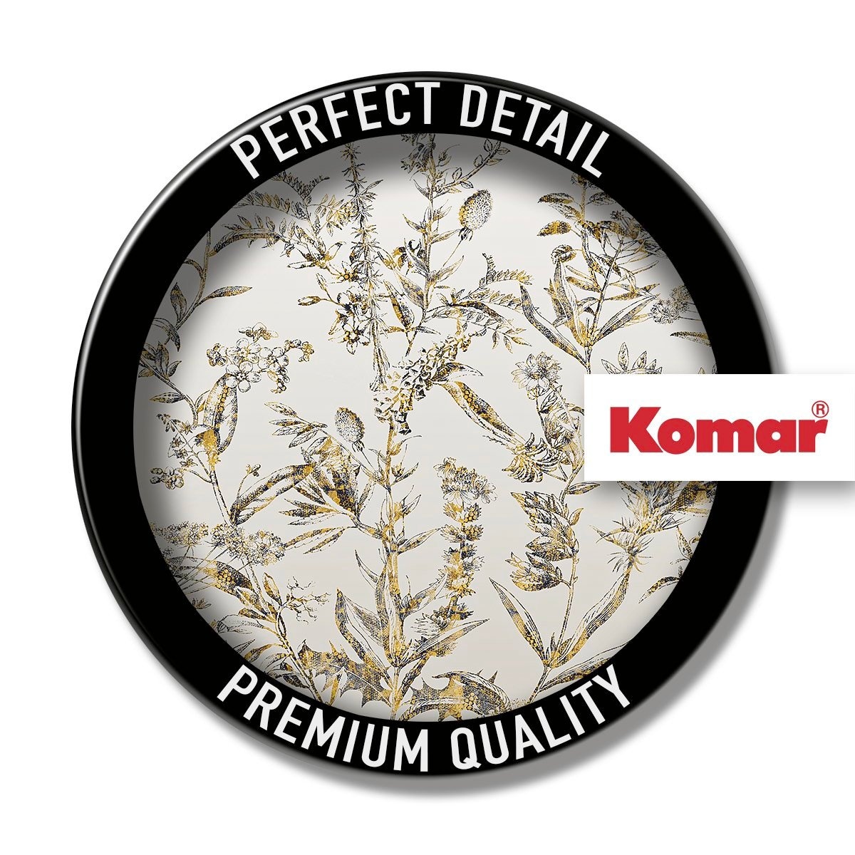 Komar Papier peint intissé »Digitaldruck Vlies -  Eldorado - Grösse 300 x 250 cm« imprimé Wohnzimmer, Schlafzimmer