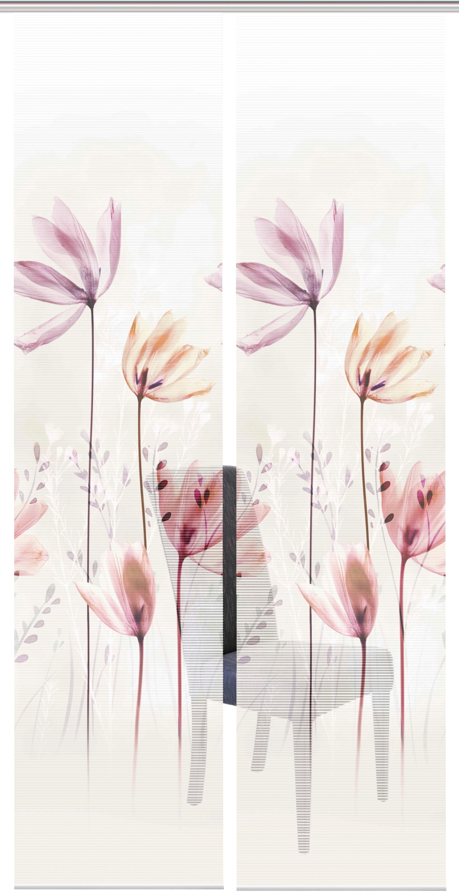 Vision S Schiebegardine »KUKAT« Paneelwagen 1 Stk. tlg. DIGITALDRUCK