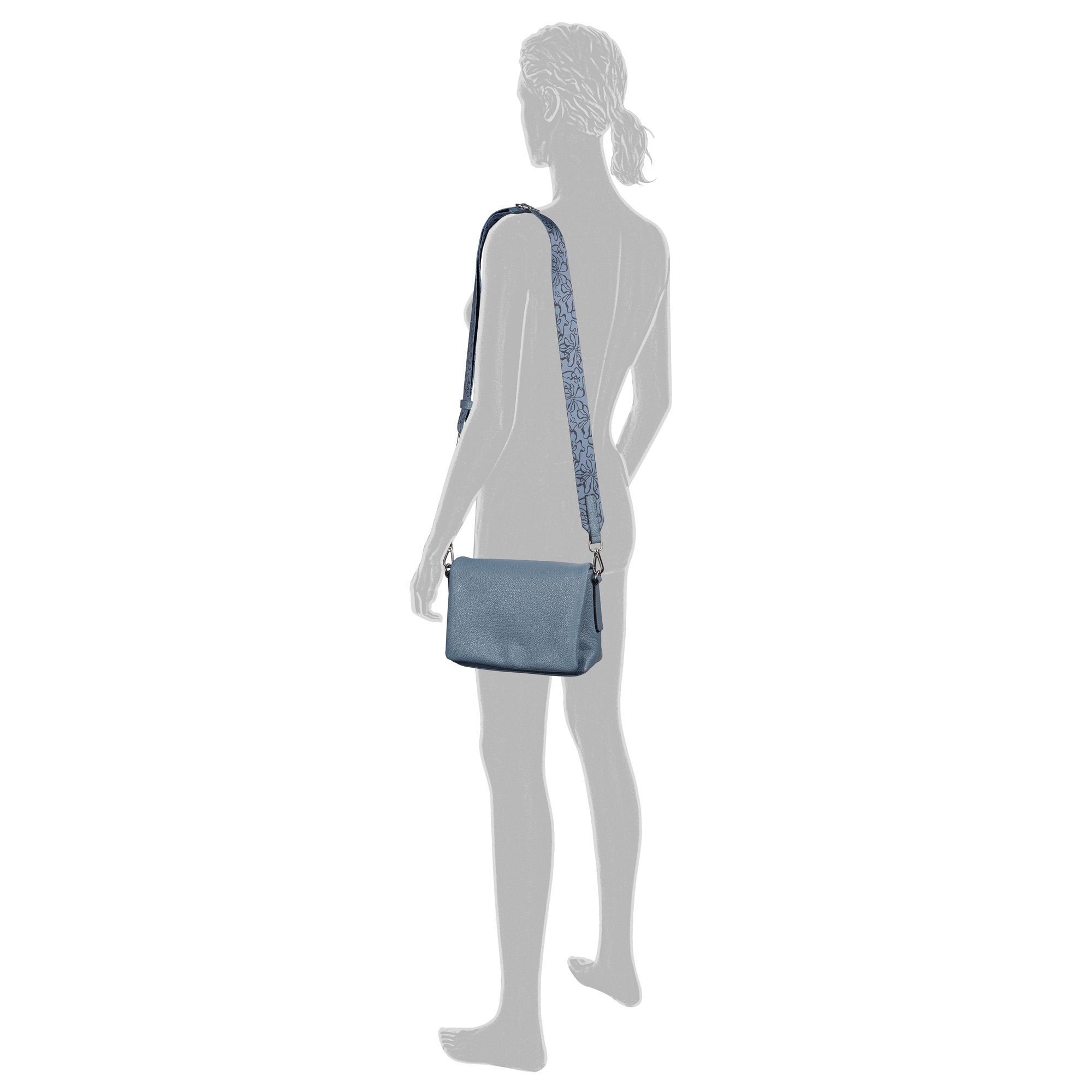 TOM TAILOR Sac à bandoulière »Orla« Sac à bandoulière pour femme, avec sangle parfaitement assortie