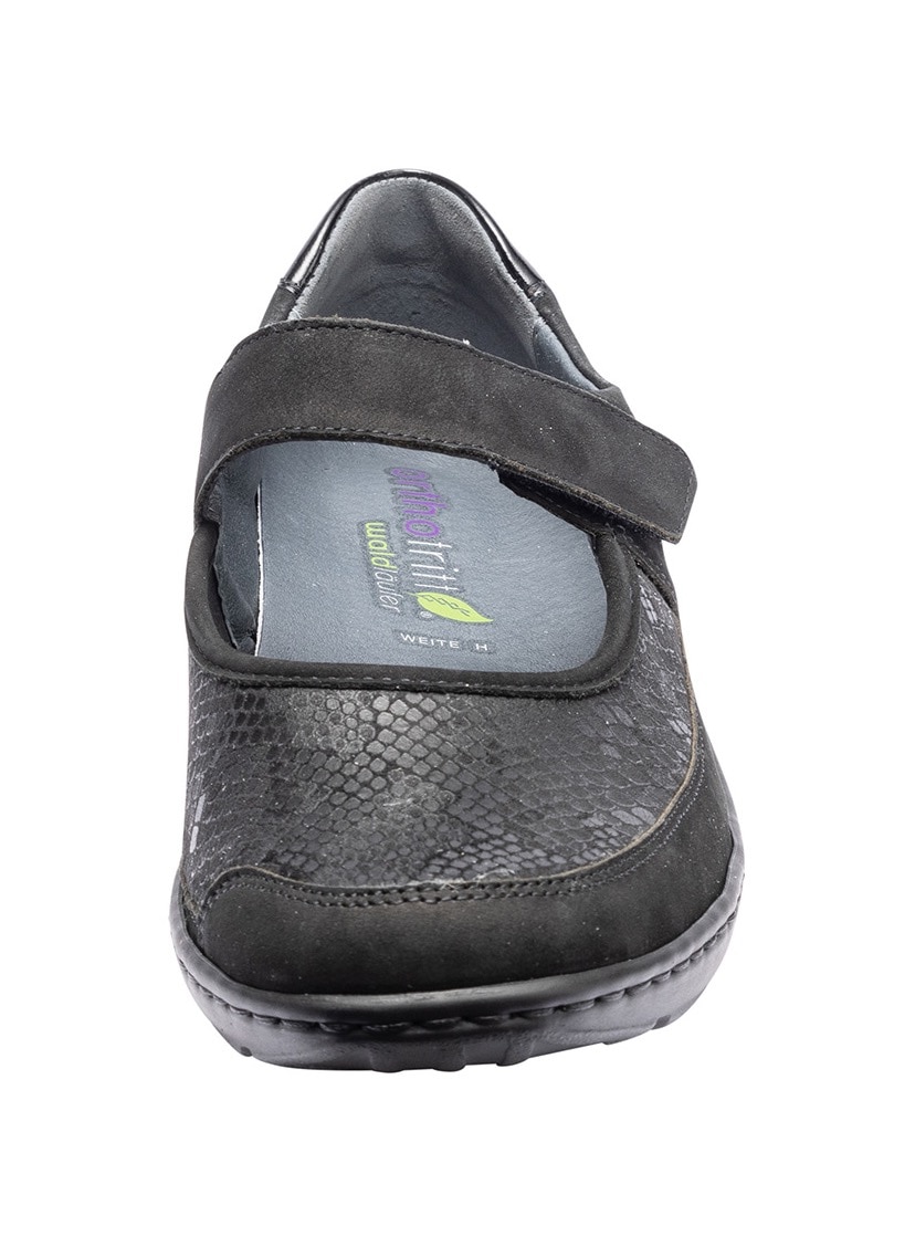 Waldläufer Riemchenballerina »HENNI«  , Halbschuh, Komfortschuh, Klettschuh in Weite H (= sehr weit)