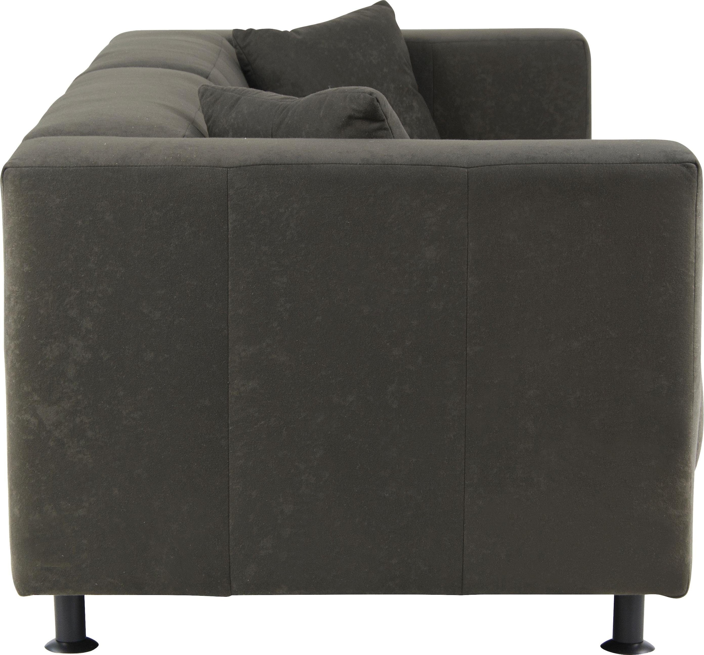 Home affaire 3-Sitzer »Bengo« mit Steppung im Sitz- und Rückenbereich, incl. Zierkissen