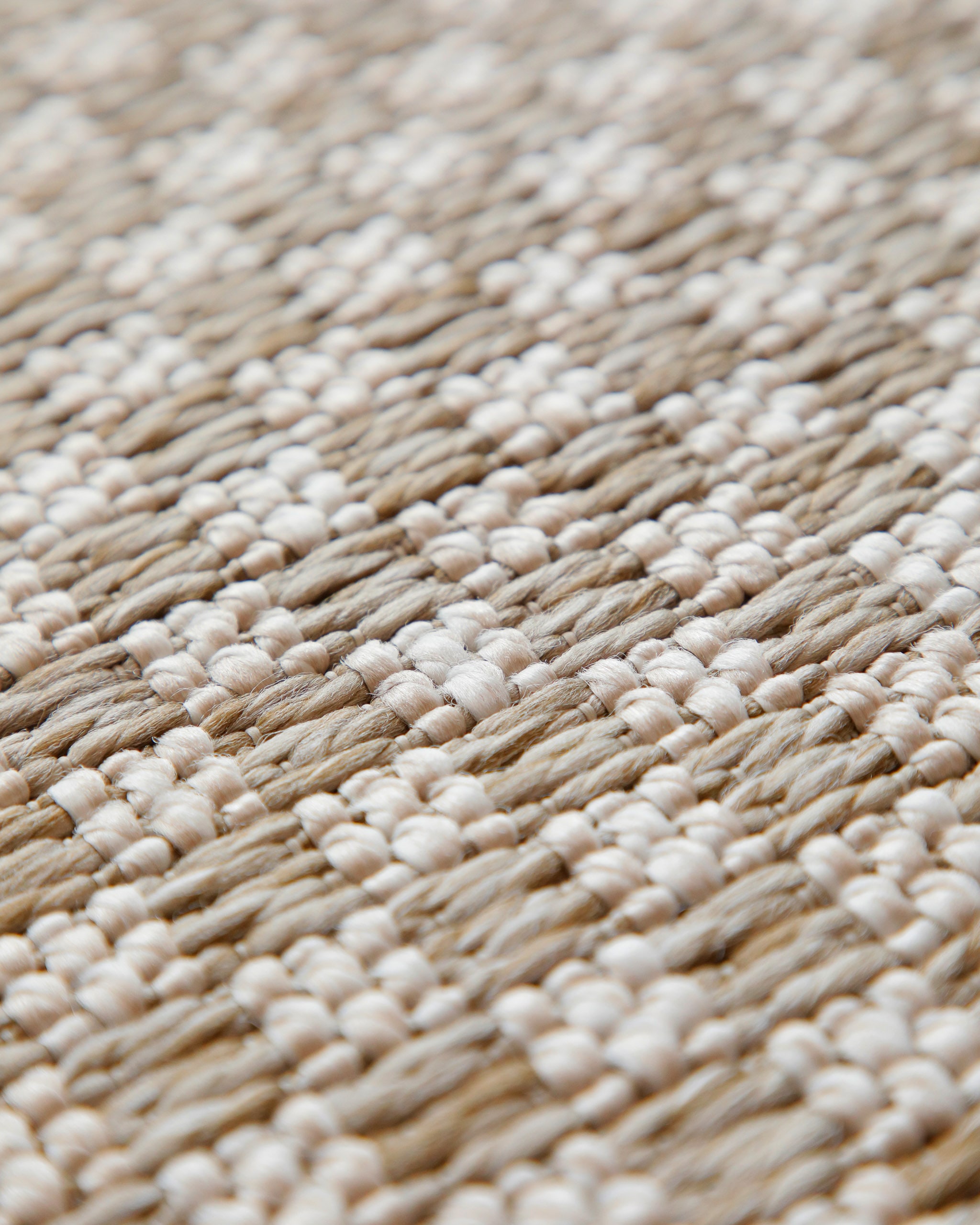 Wecon home Chemin de table »Miami South Beach« Rectangulaire 5 mm Höhe In- & Outdoor Teppich, wetterfest, kariert, Balkon, pflegeleicht