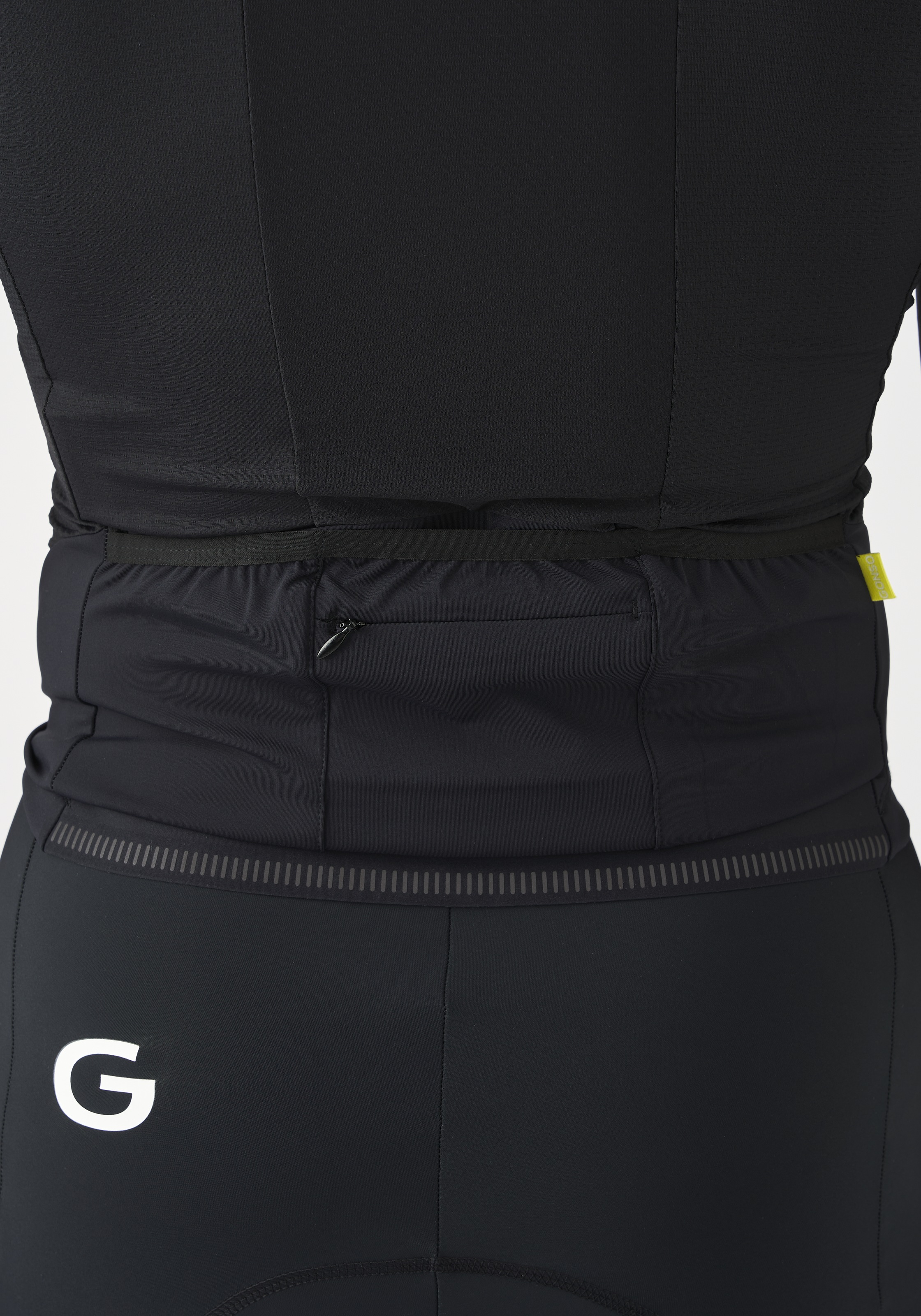 Gonso Radtrikot »SITIVO Jersey Red M« Herren Fahrradtrikot kurzarm, atmungsaktives Trikot mit Rückentasche