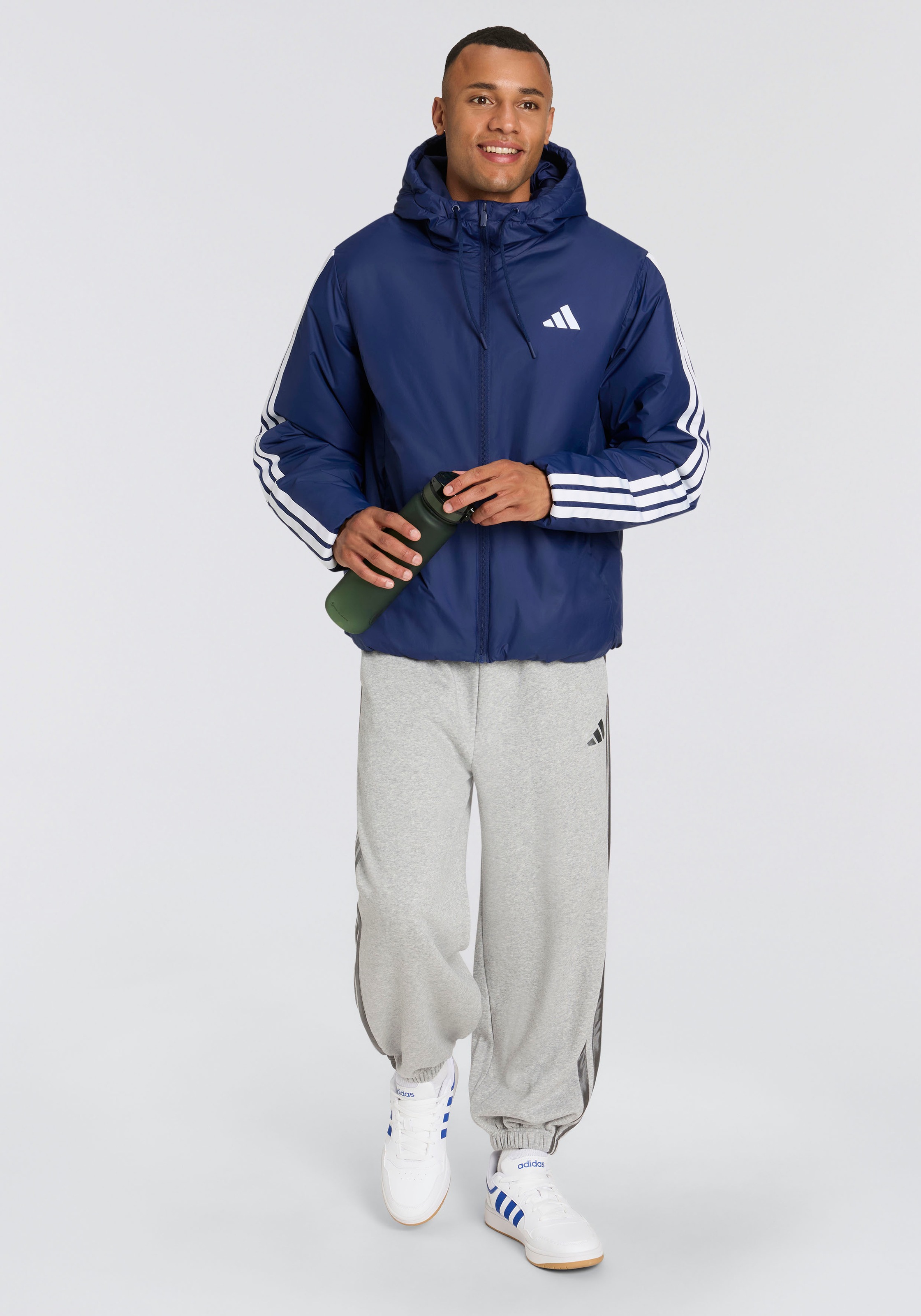 adidas Sportswear Outdoorjacke »ESSENTIALS CLIMAWARM 3-STREIFEN INSULATED«