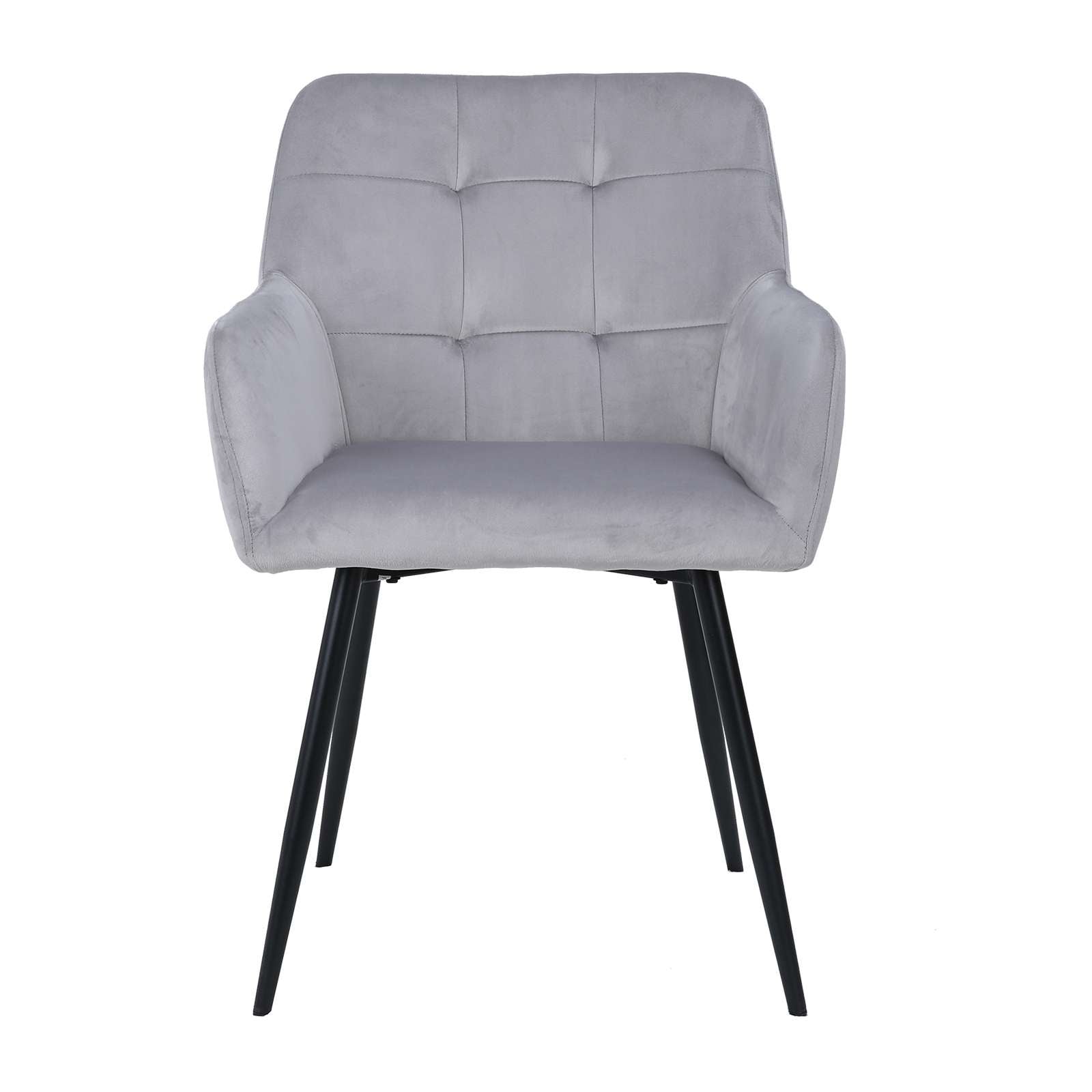 GOODproduct Chaise de salle à manger »Bostony« () 2 cuisgepolsterte Rückenlehne, Armlehne und Sitzfläche, Sitzhöhe 49 cm