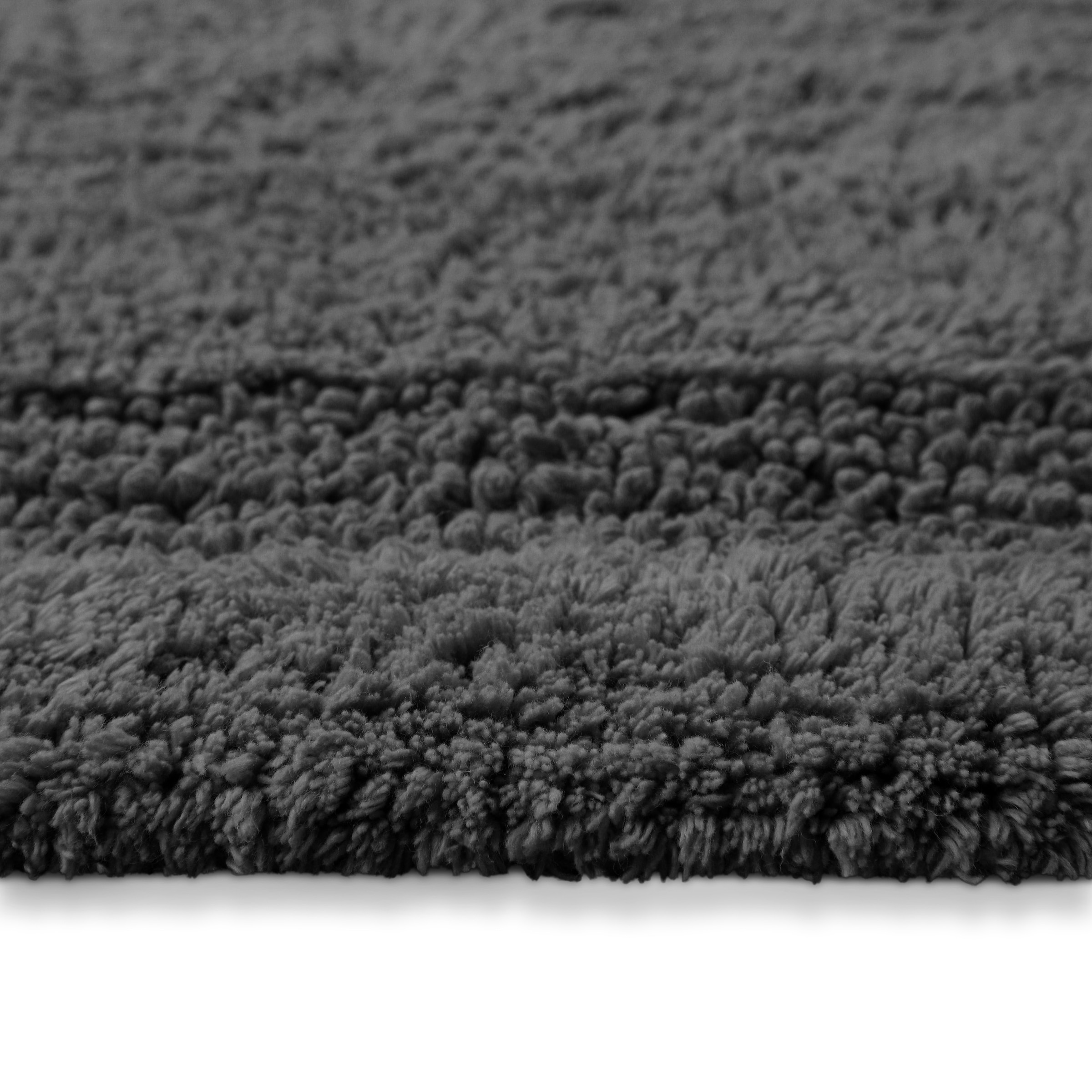Wecon home Basics Tapis de bain »Knut« Höhe 20 mm lavable, antidérapant, résistant, facile d'entretien, bordure, doux