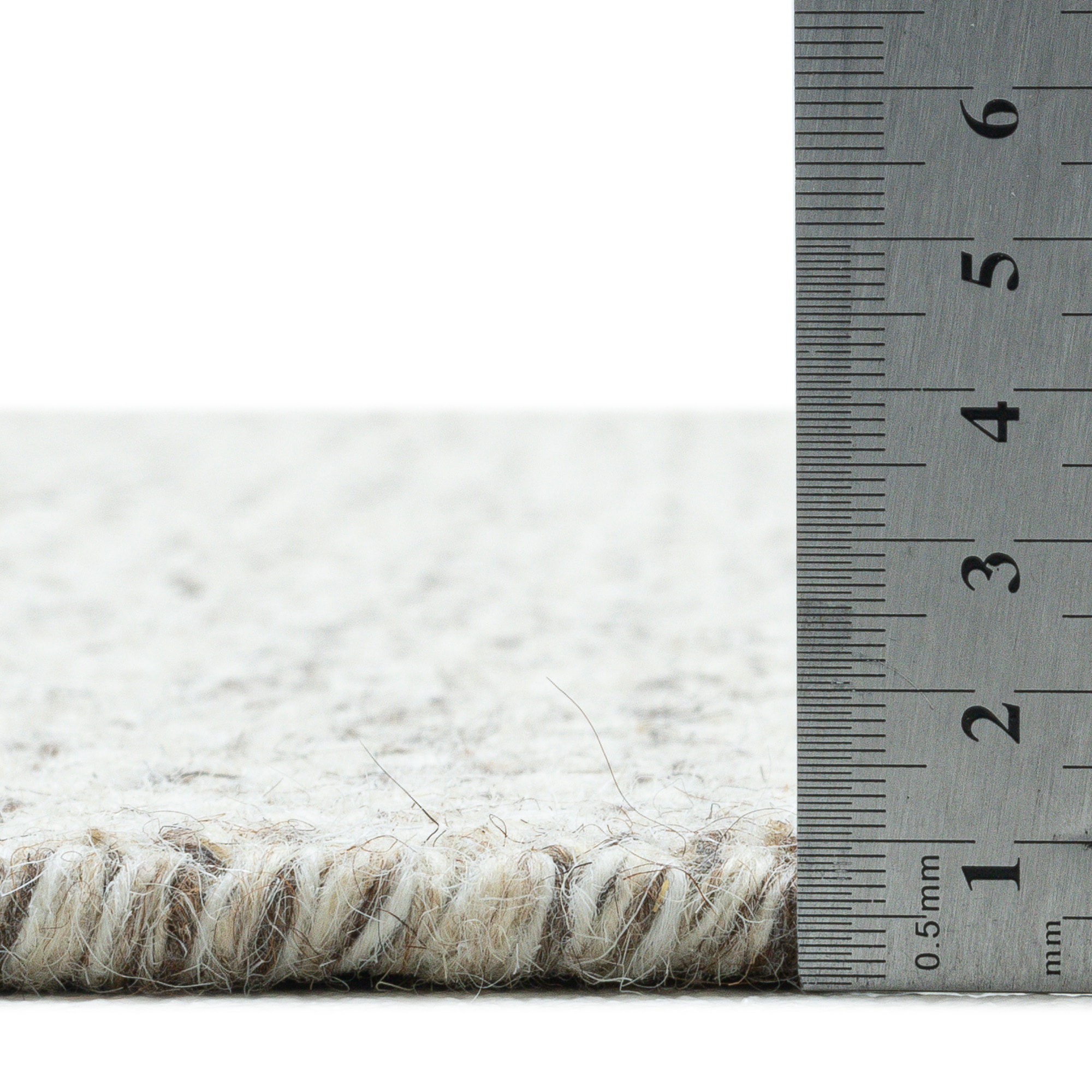THEKO Tapis en laine »Trondheim PO-502« Rectangulaire 10 mm Höhe Tapis tissé à la main, tissu plat, pure laine, tissé main, motif losanges