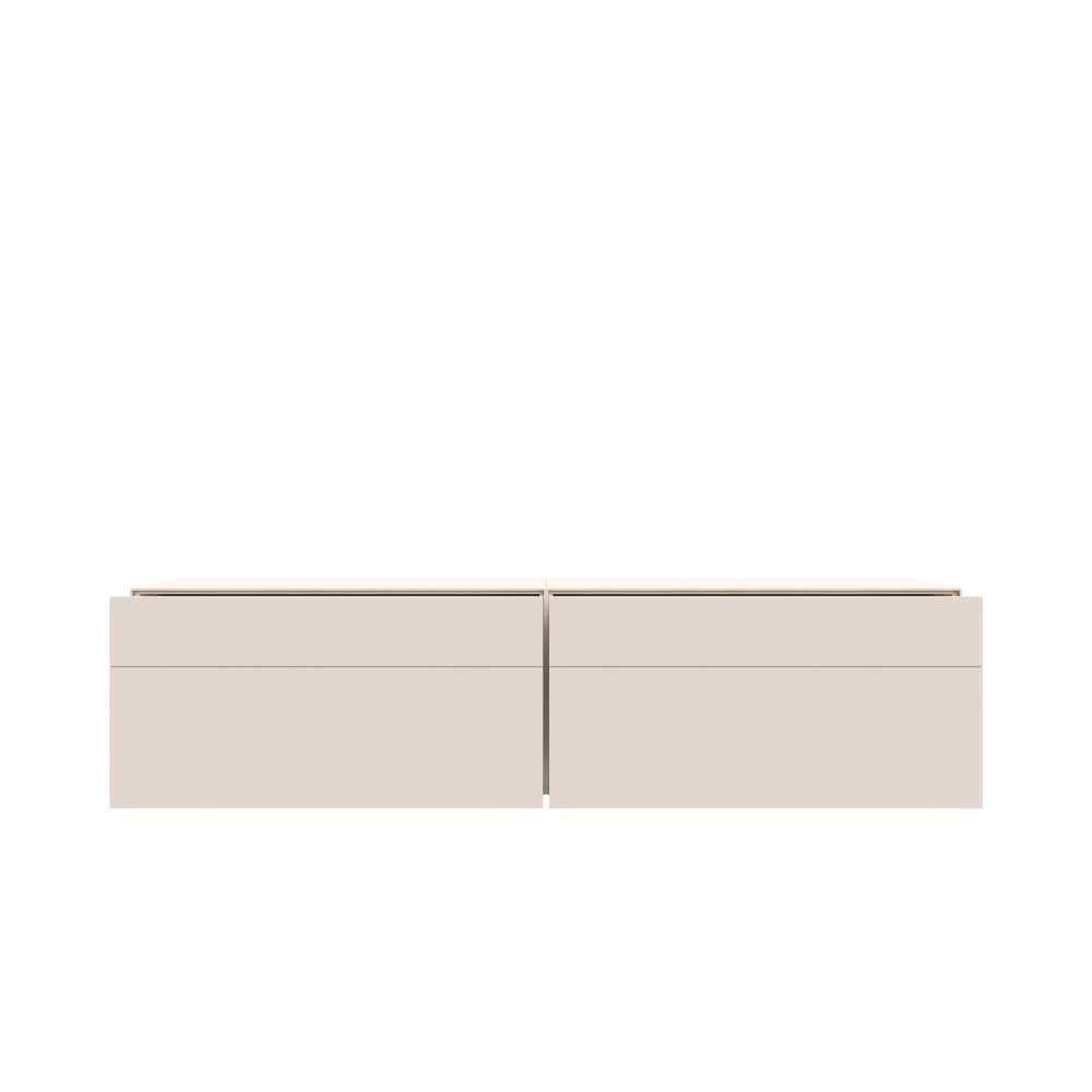 LeGer Home by Lena Gercke Table basse »Essentials, TV-Board, TV-Kommode, TV-Schrank,  TV-Möbel« 2 cuis tlg. Breite: 222 cm, UV lackiert, Push-to-open-Funktion