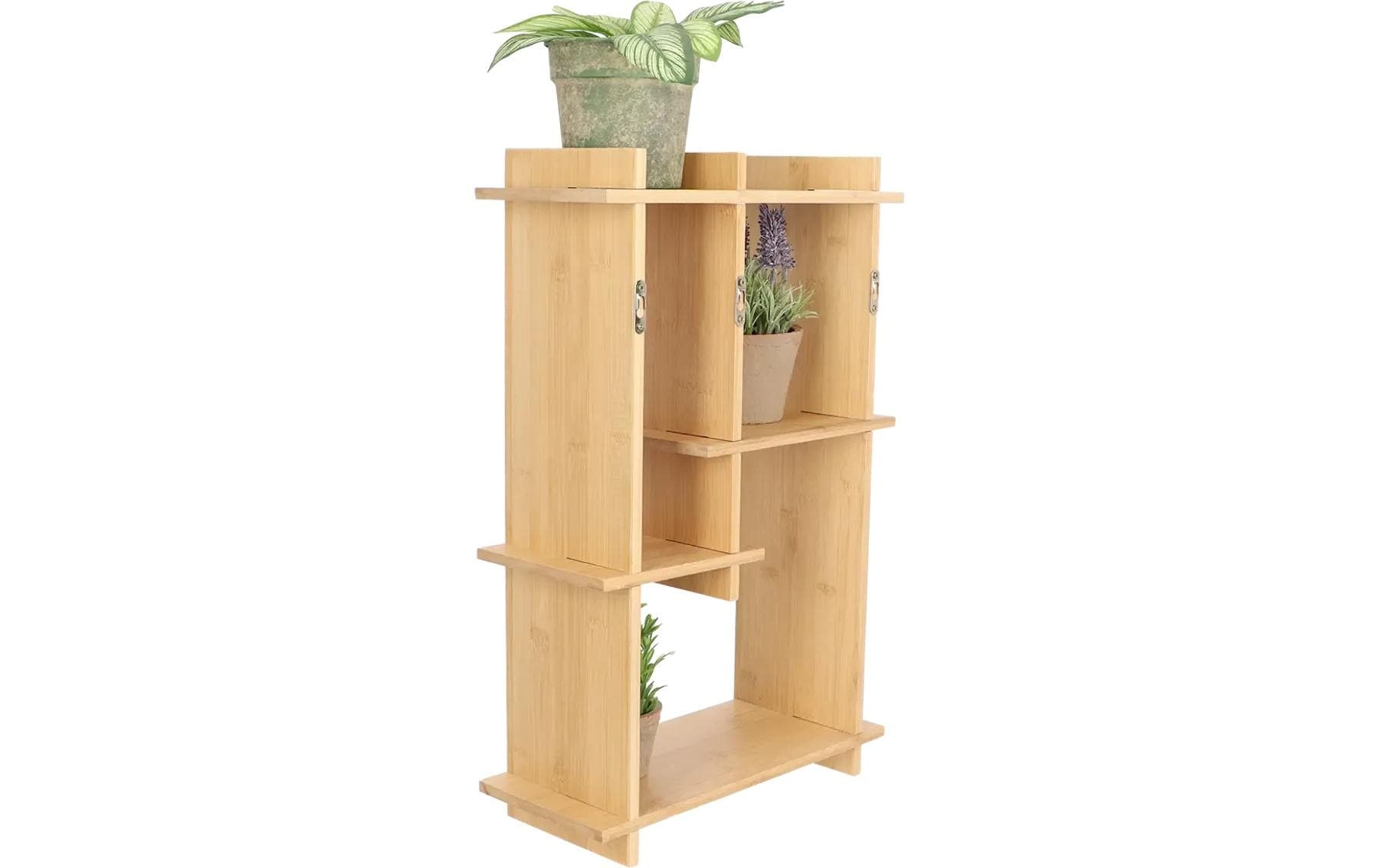 esschert design Présentoir à fleurs »Vertikal M Bambus 35 x 15 x 55 cm« Indoor