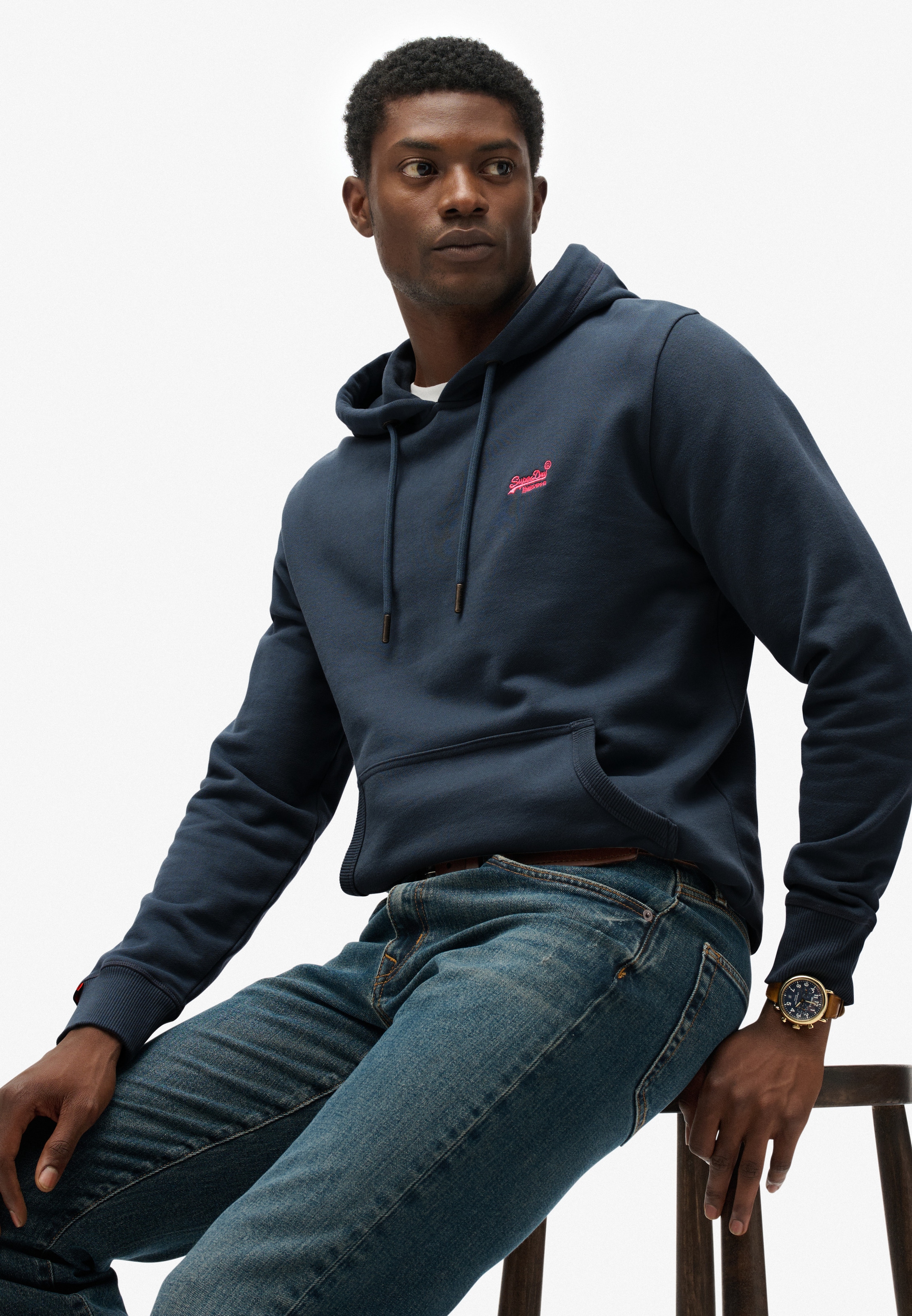 Superdry Sweat à capuche »ESSENTIAL LOGO HOODIE HB«
