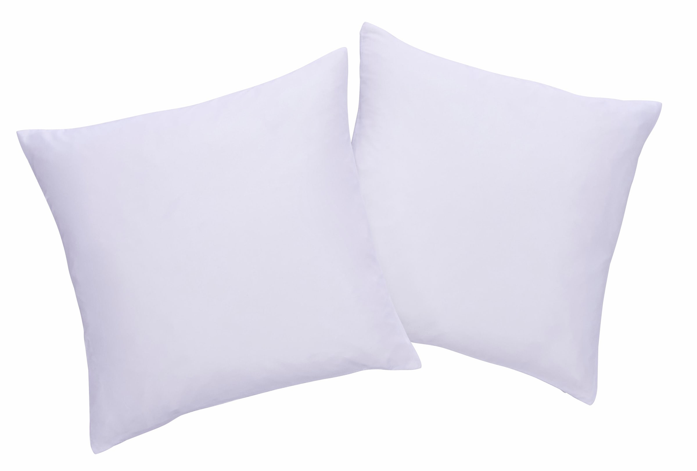 my home Dekokissen »Parry  Microfaser« 2-er Set, unifarben, Kissenhüllen ohne Füllung, mit Reissverschluss