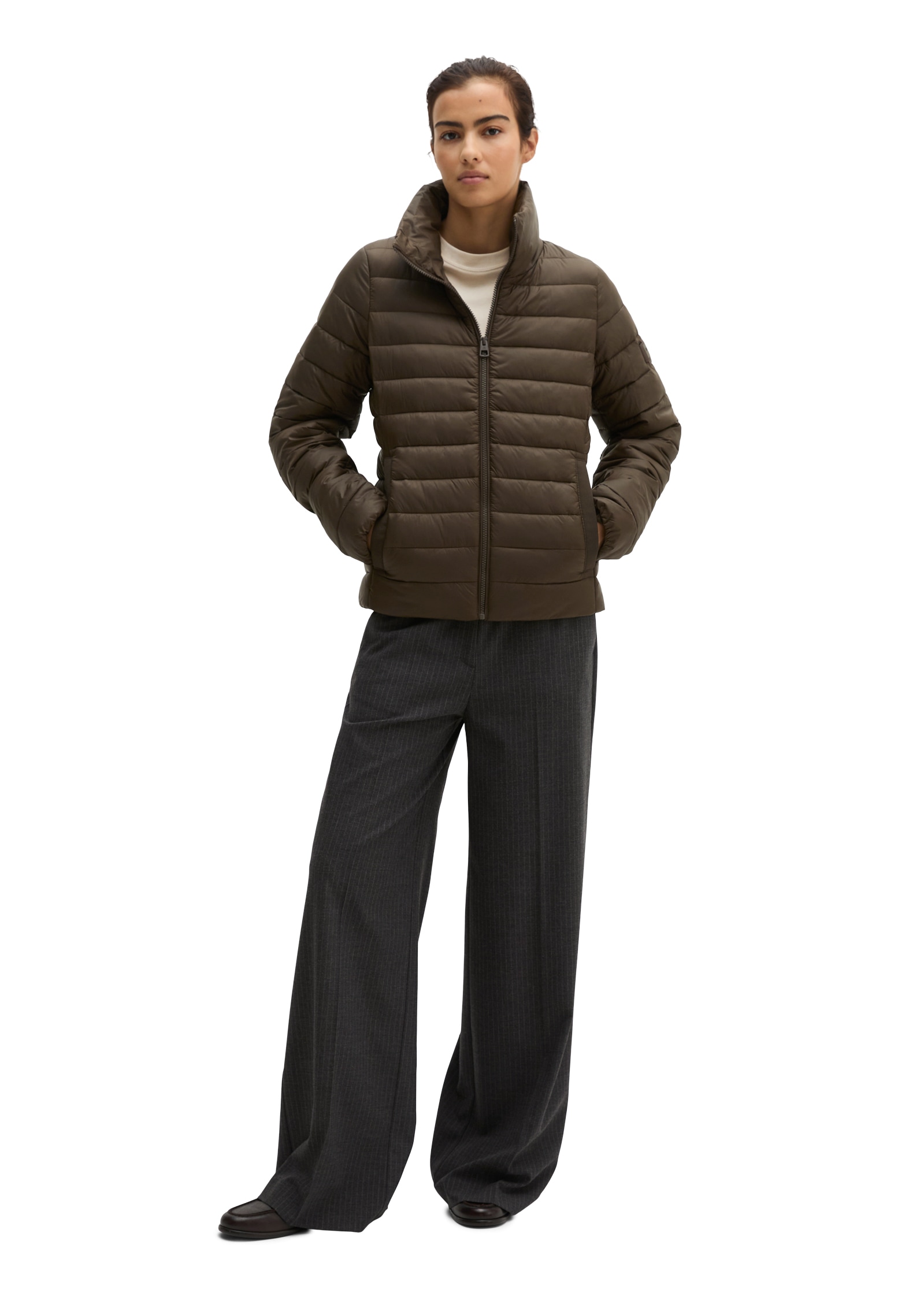 Marc O'Polo Steppjacke fitted mit recycelten Materialien, leicht