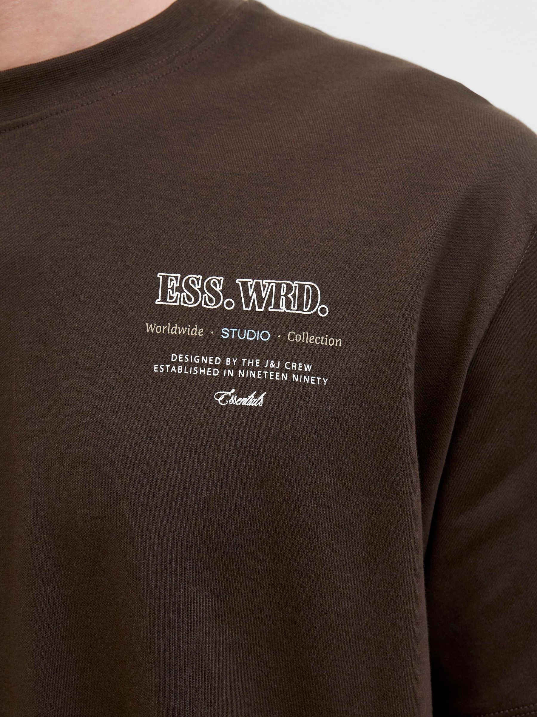 Jack & Jones PlusSize T-shirt »JJEURBAN EDGE STUDIO TEE SS SN PLS« mit Logobranding