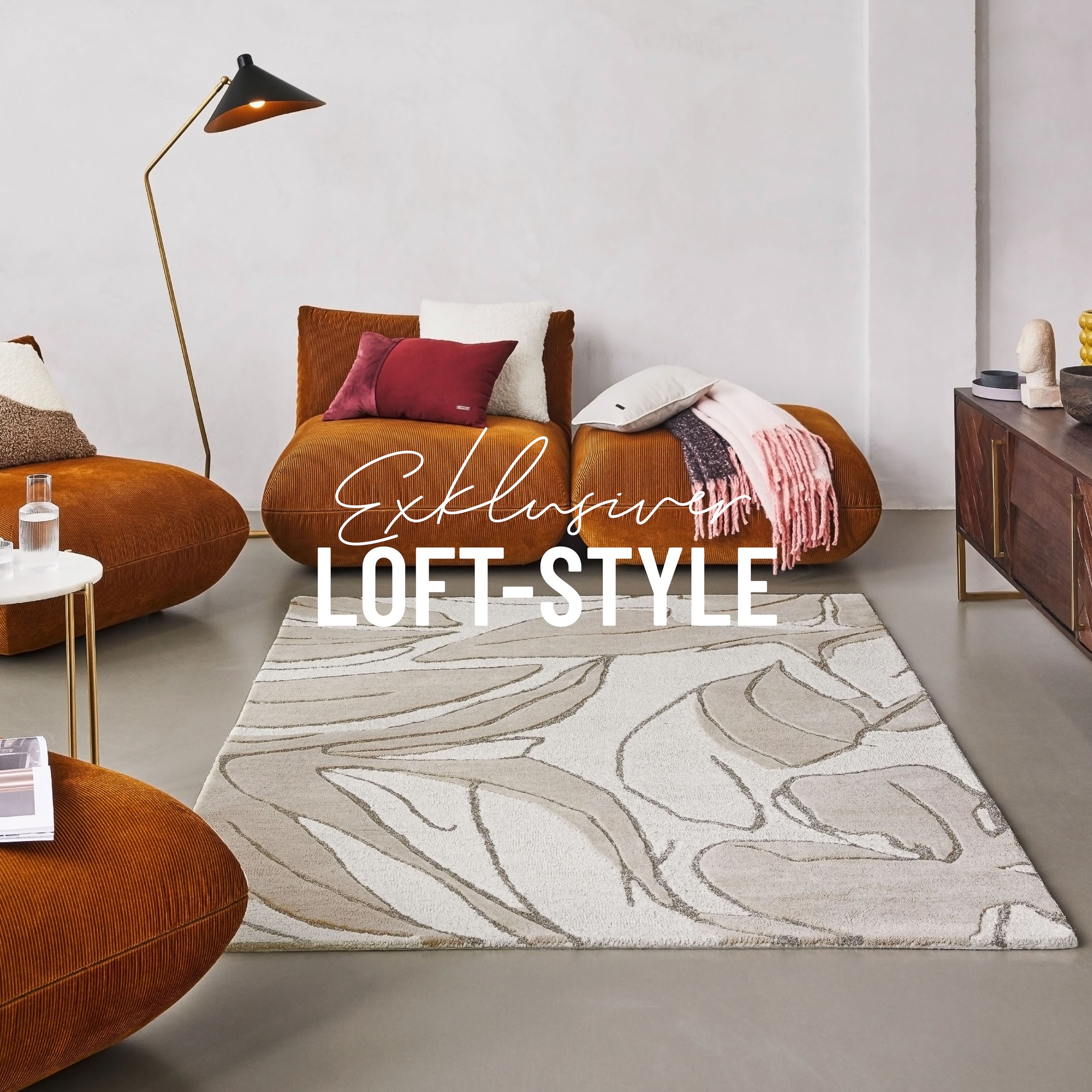 Wecon home Teppich »Tunia« rechteckig 10 mm Höhe handgefertigt, floral, pflegeleicht, Wolle, Wohnzimmer, Schlafzimmer