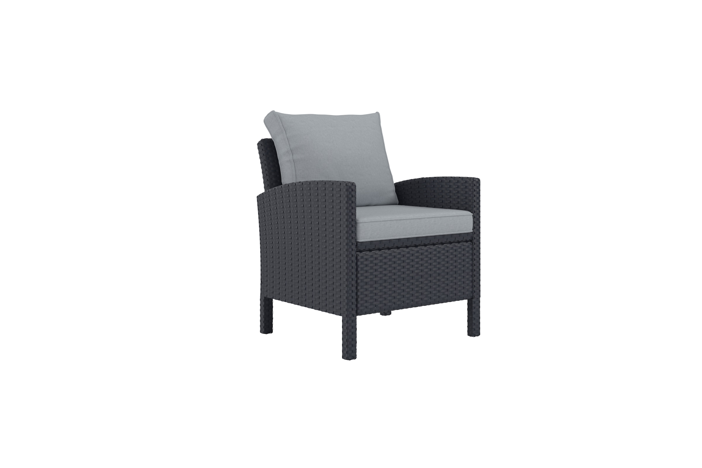 KONIFERA Gartenlounge-Set »»Brooklyn«« Set, 1x 3er Sofabank, 2 Sessel, Tisch 66x120x74 cm, inkl. Auflagen, 12 Stk. tlg. Stahl/Polyrattan