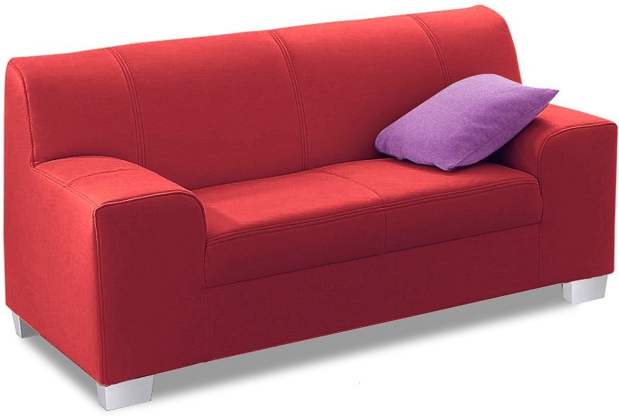 DOMO collection 2-Sitzer »Amando  zeitlos und modern, komfortabel,« in vielen Bezugsvarianten, auch in Leder