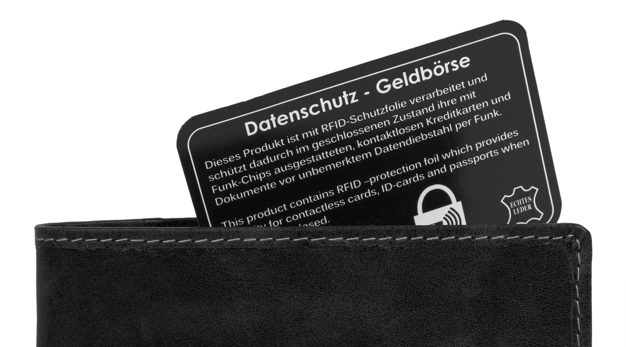 Bruno Banani Porte-monnaie echt Leder