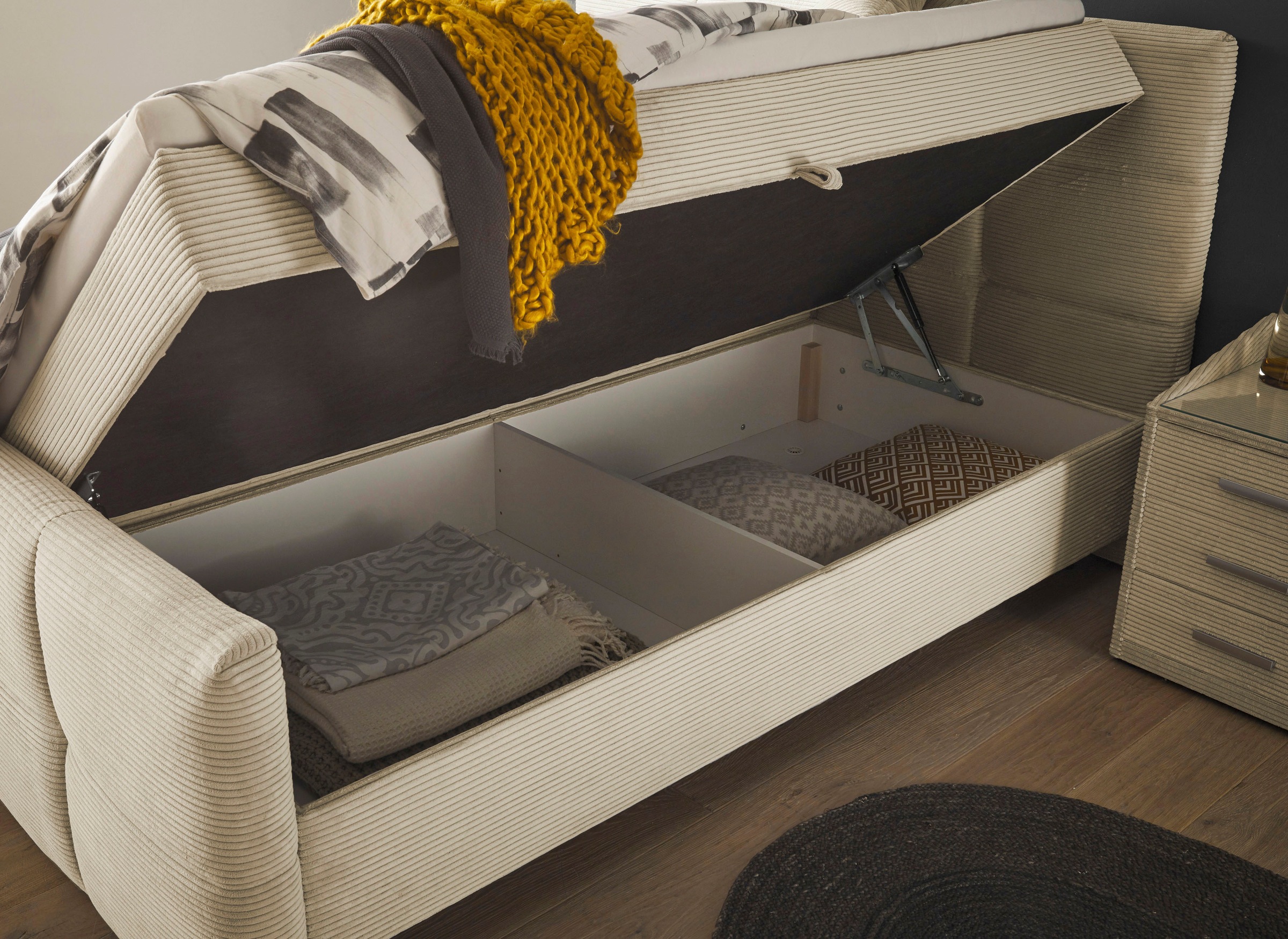ED EXCITING DESIGN Lit de boxe »Tijuana« incl. deux coffres de lit