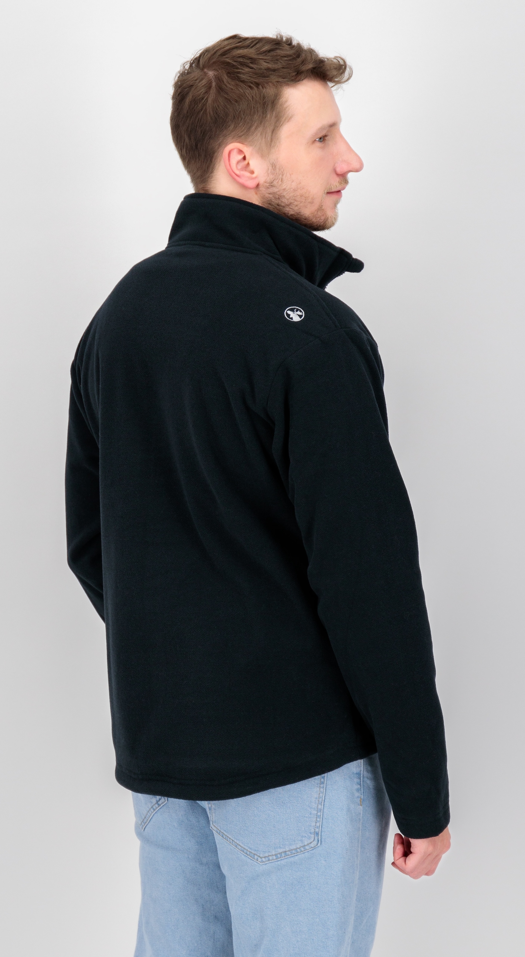 DEPROC Active Strickfleecejacke »SEWARD MN« mit 2-Wege-Reissverschluss
