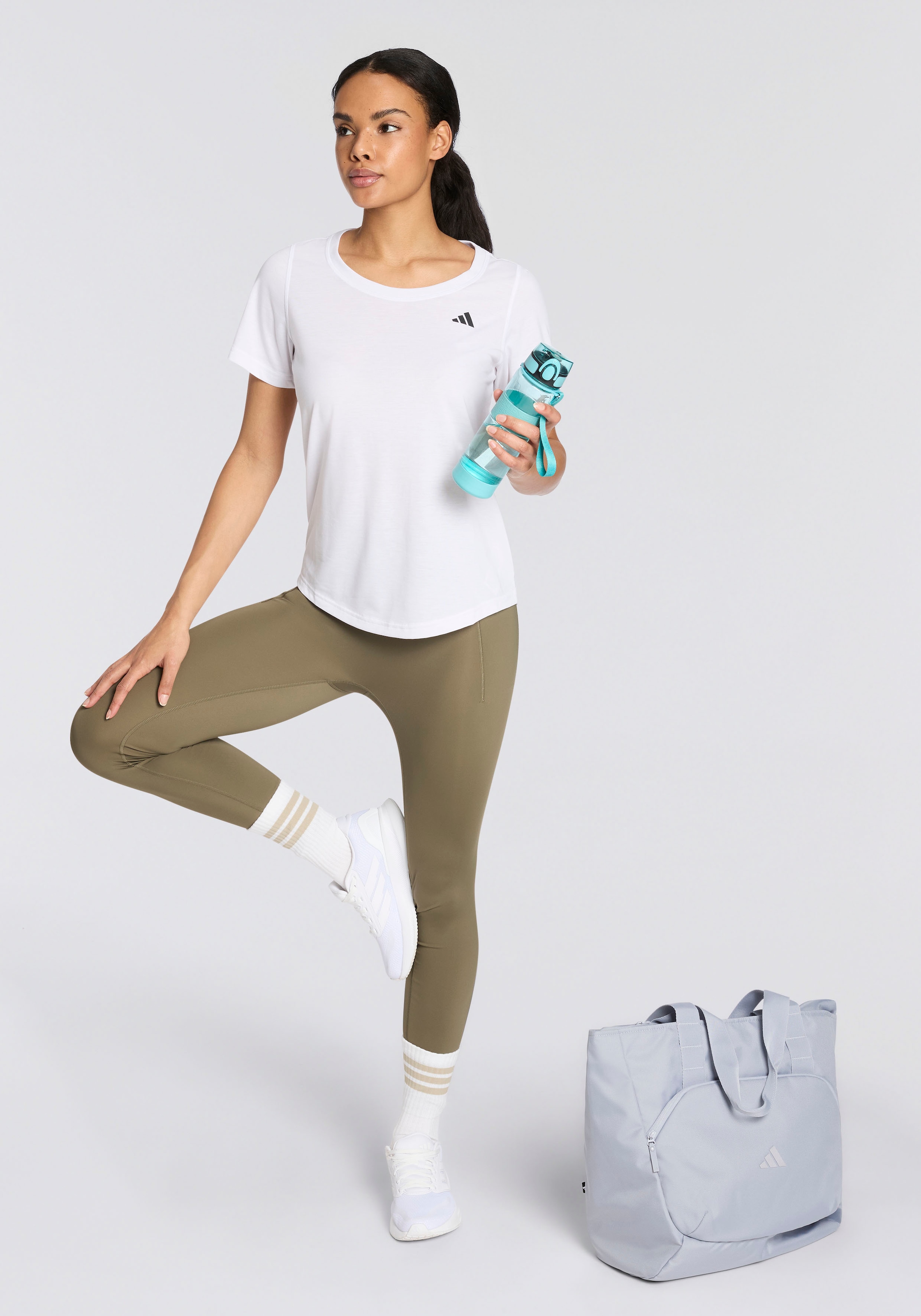 adidas Performance Trainingstights »OPTIME WORKOUT FULL LENGTH LEGGINGS«