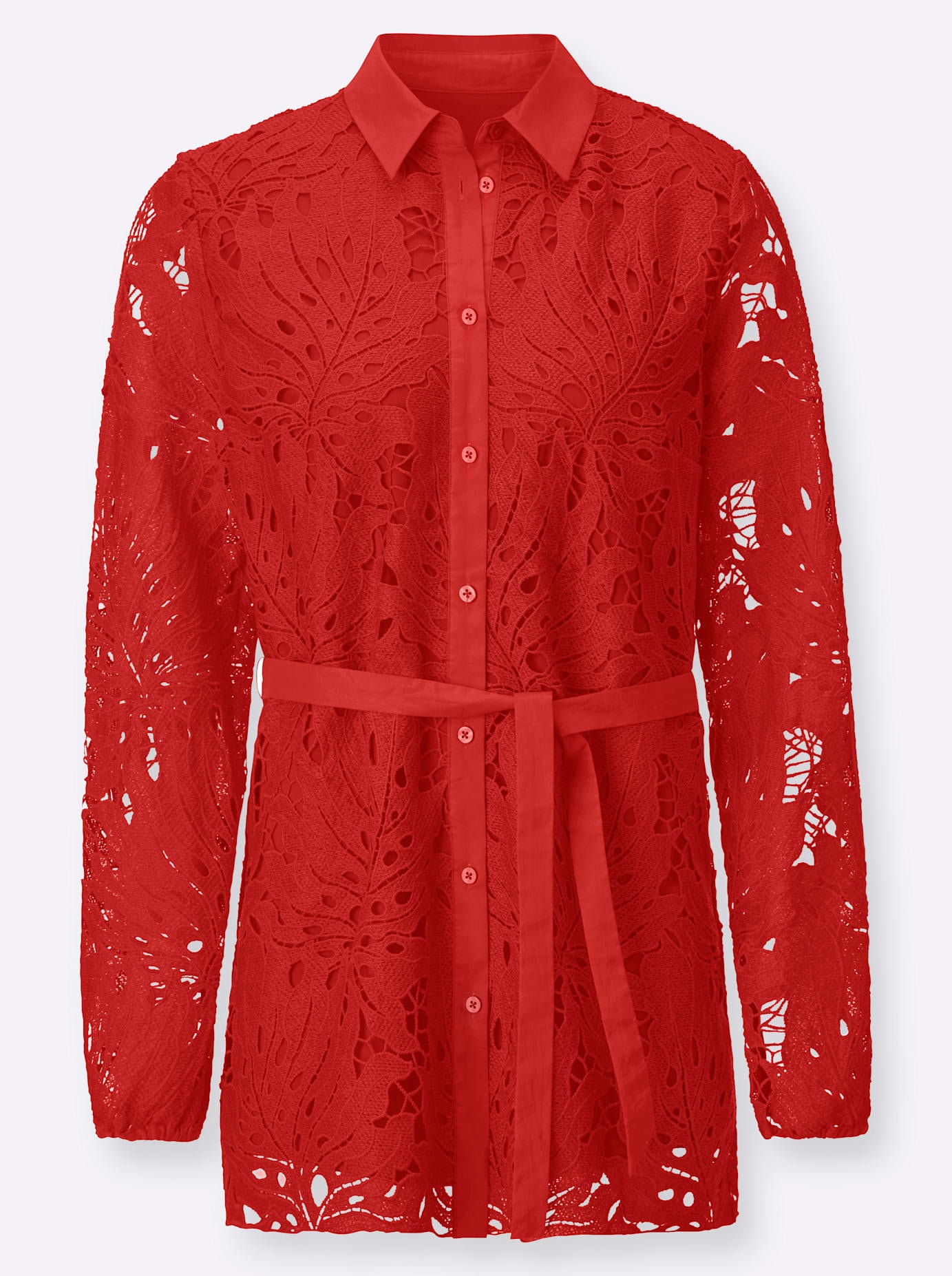 creation L Blouse en dentelle