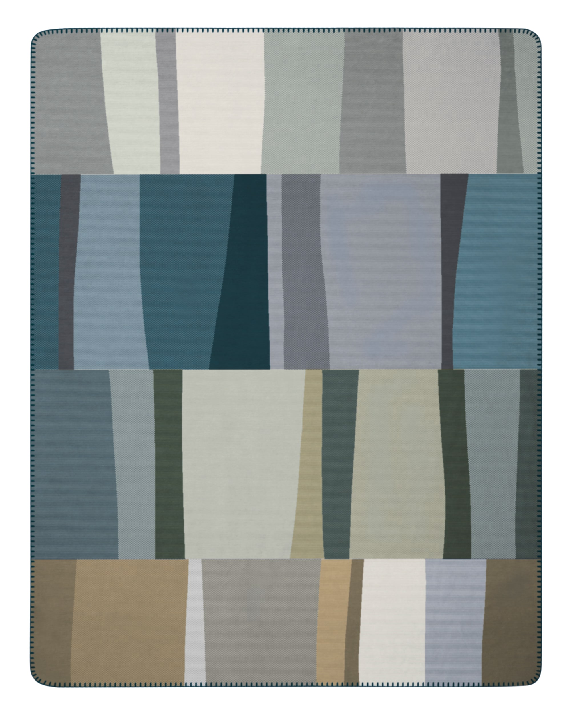 Biederlack Wohndecke »Verdant Vibes mit geketteltem Zierstich« Made in Germany