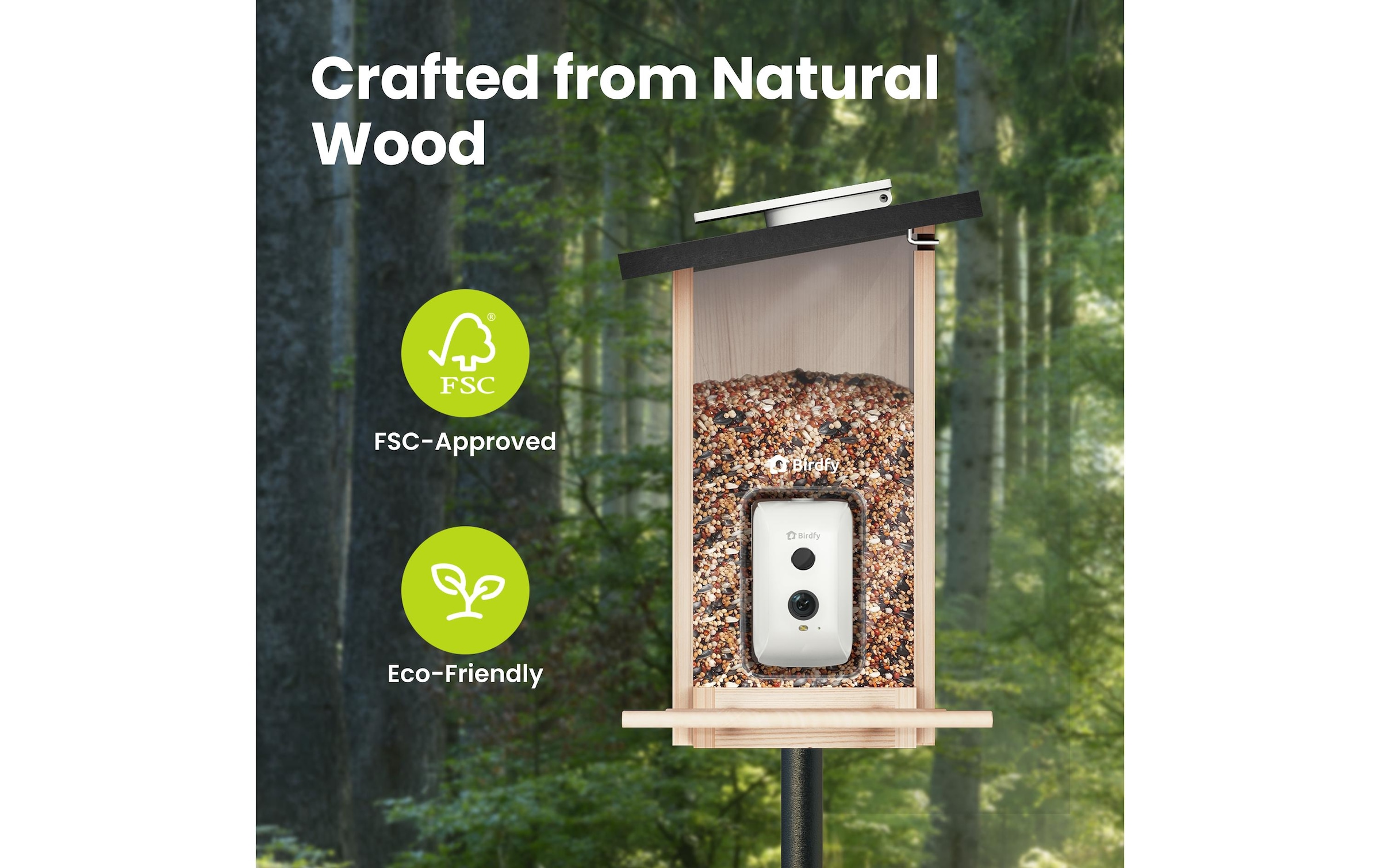 Birdfy Futterspender »mit AI-Kamera«