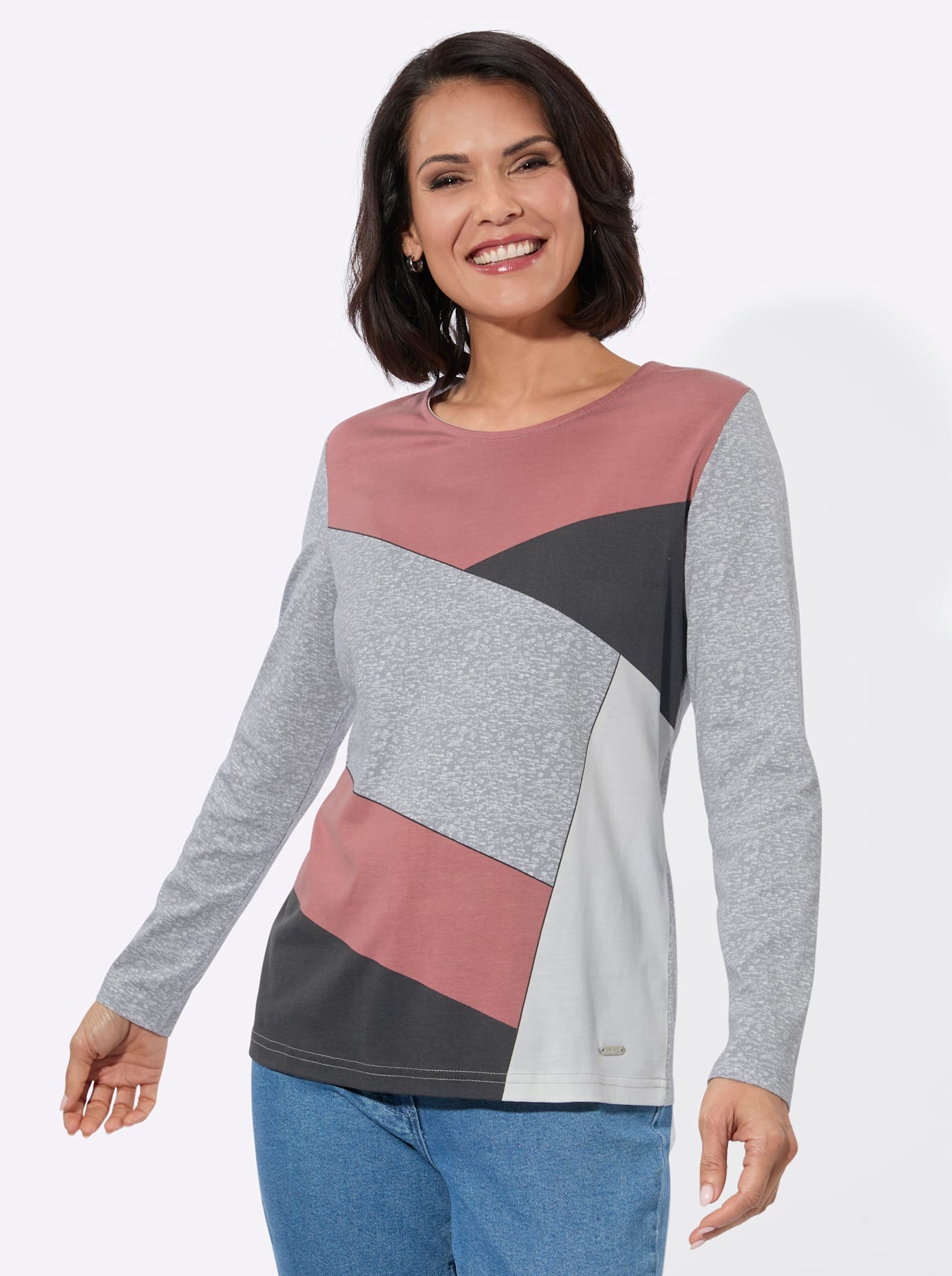 Casual Looks T-shirt imprimé »Druck-Shirt« 1