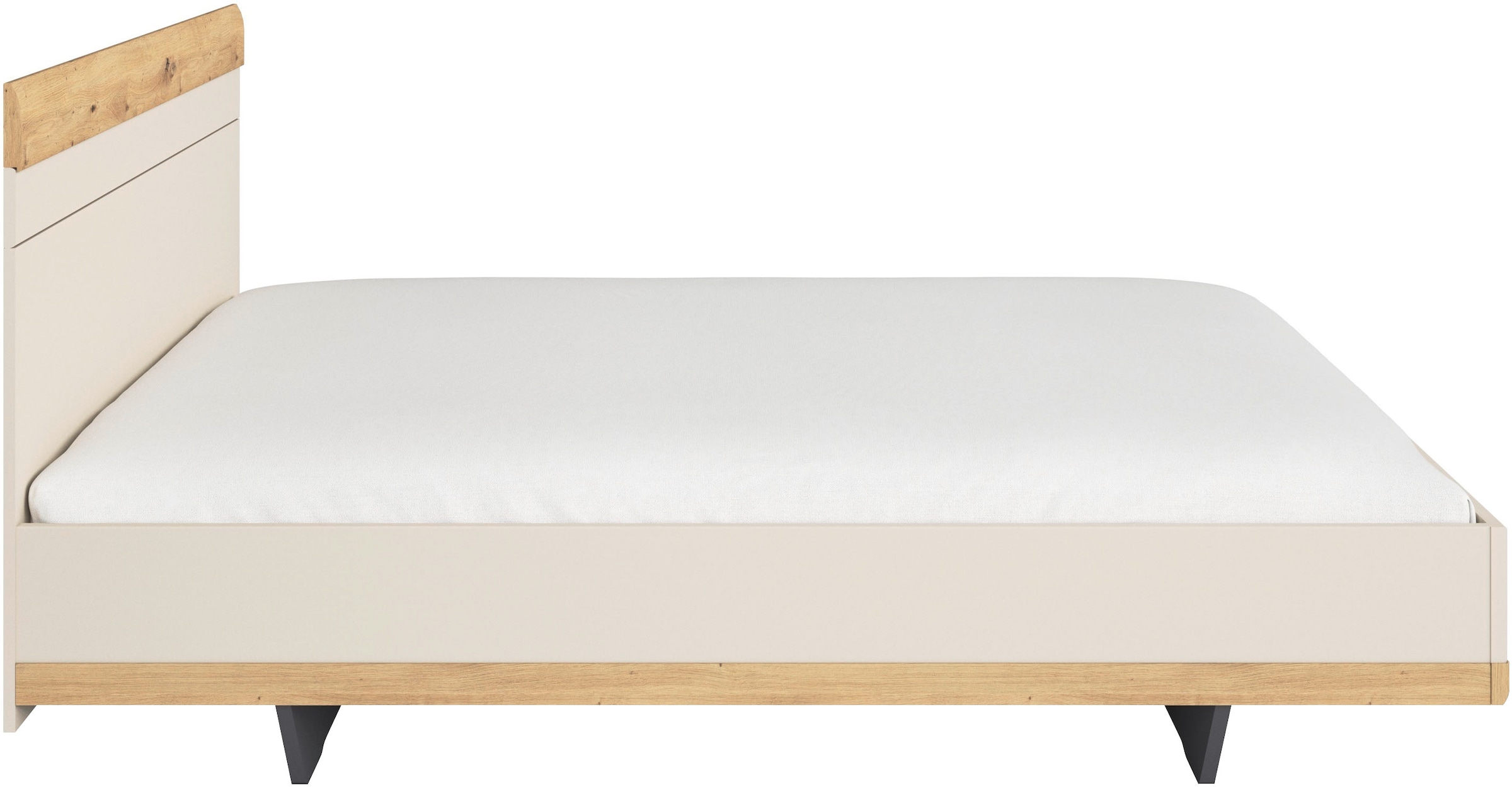 rauch Lit futon »Bett Doppelbett Holzbett SAJO« avec accents de couleur à hauteur d'assise confortable MADE IN GERMANY