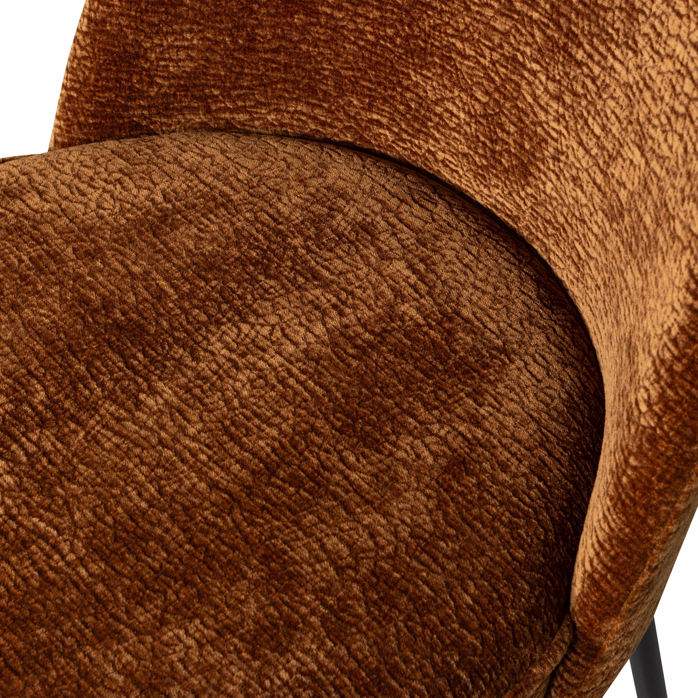 WOOOD Esszimmerstuhl »Vogue mit bezug und 3D-Muster, B 50 x T 57 x H 83 cm (2er-Set)« (Set) 2 Stk.Chenille-Texturbezug mit Maximale Verschleissfestigkeit, Pfleiglicht