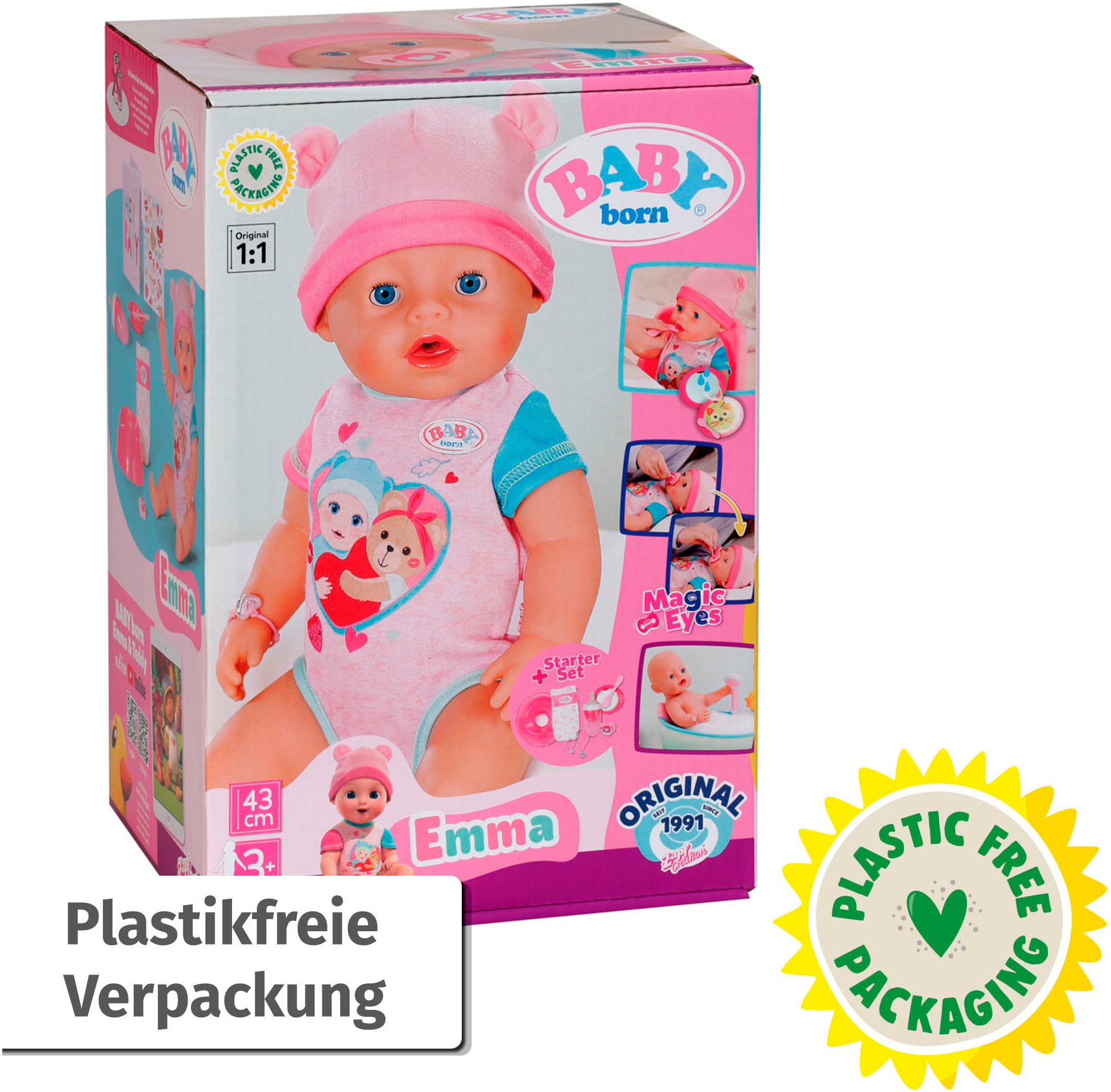 Baby Born Poupée bébé »Emma, 43 cm«