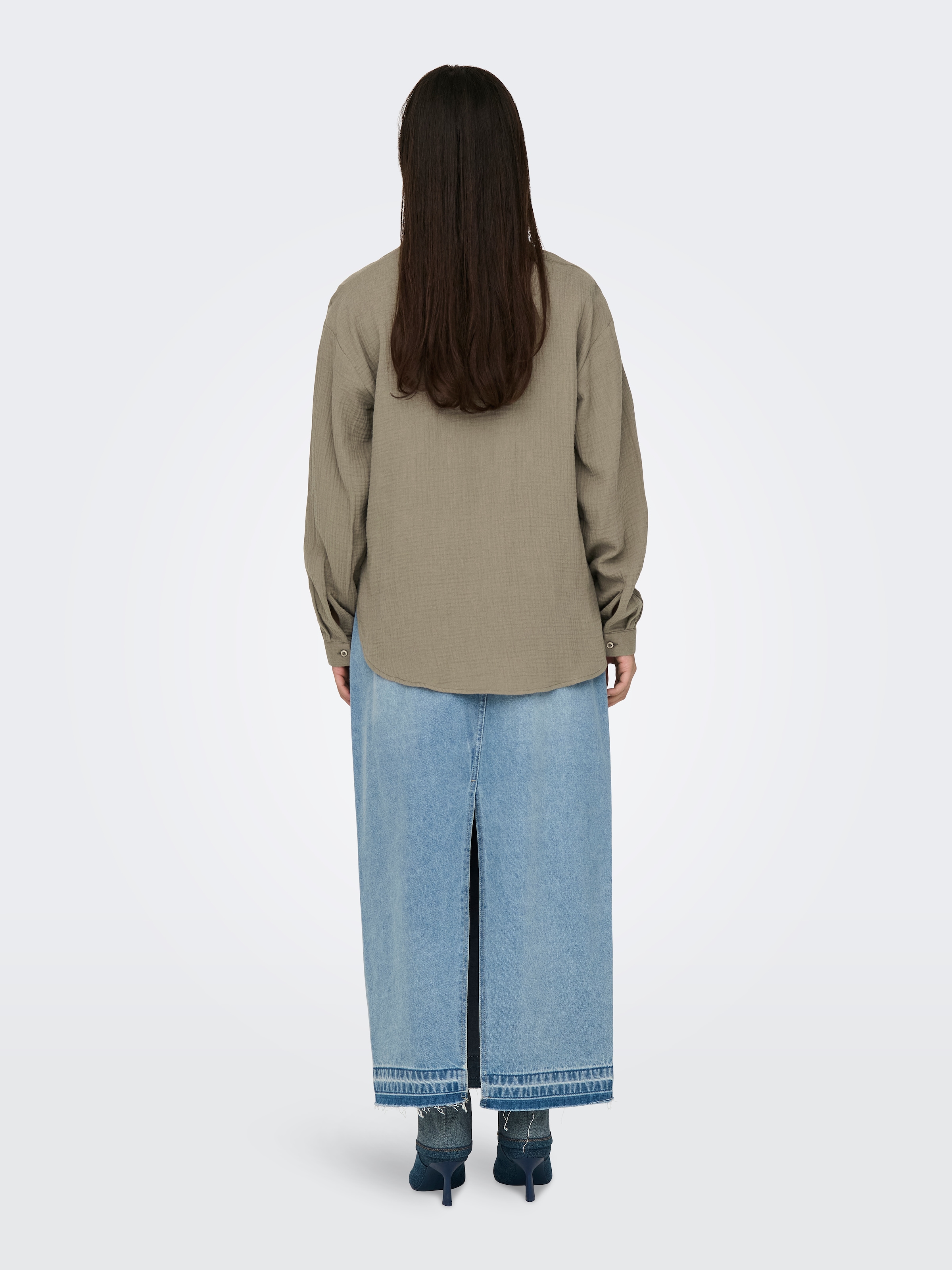 JDY Hemdbluse »JDYTHEIS LIFE L/S LOOSE SHIRT WVN NOOS« Baumwolle, regular fit