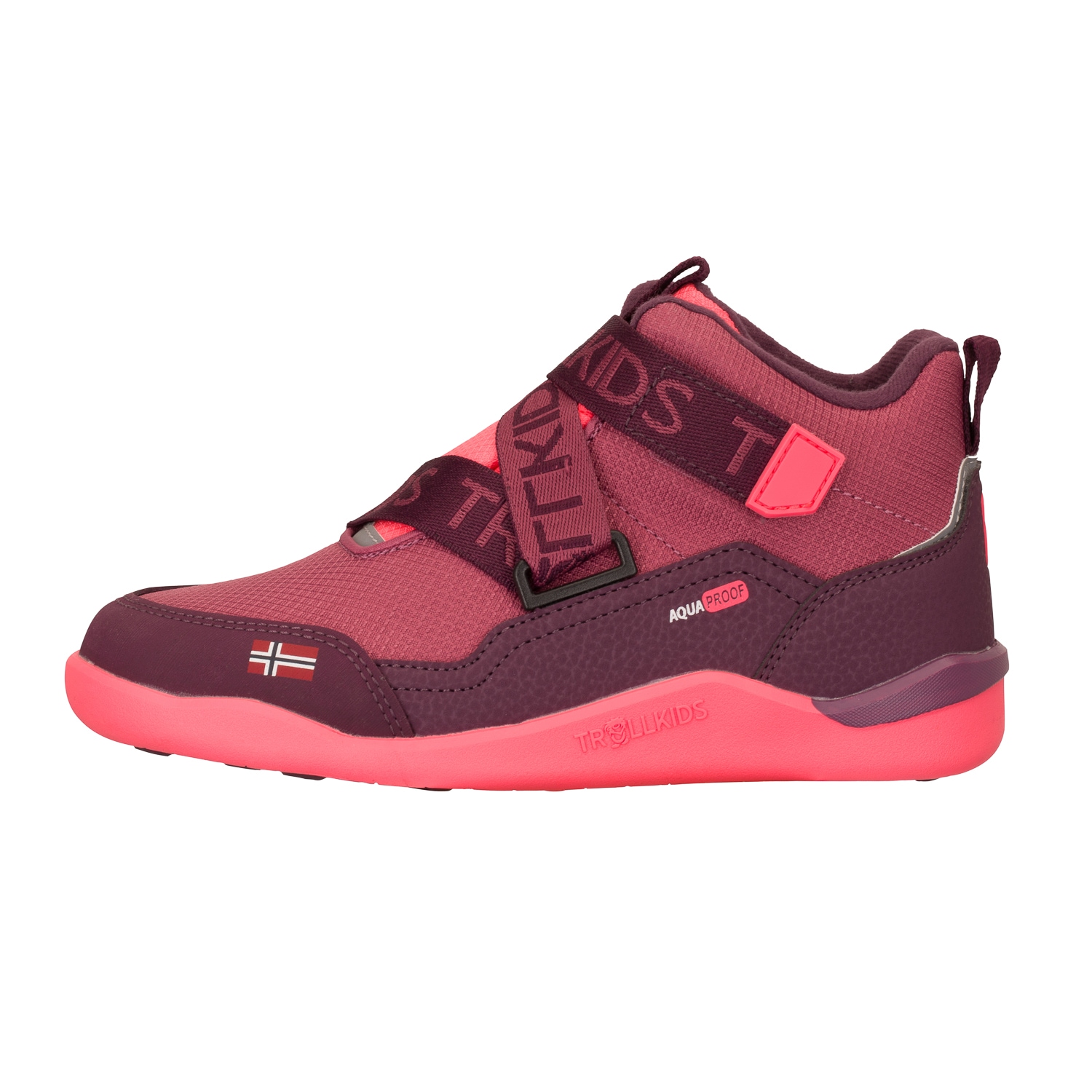 TROLLKIDS Barfussschuh »KIDS NORDFJORD BAREFOOT WINTER HIKER«  wasserdicht, warmes Fleecefutter