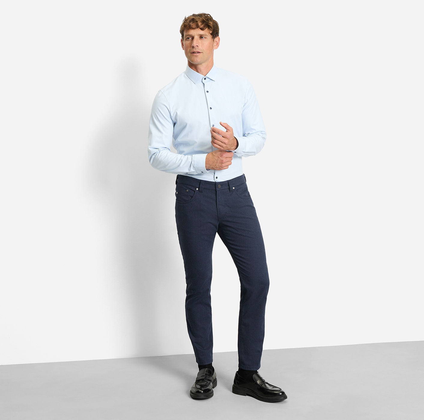 OLYMP Chemise d'affaires »No. Six super slim« Chemise en jersey