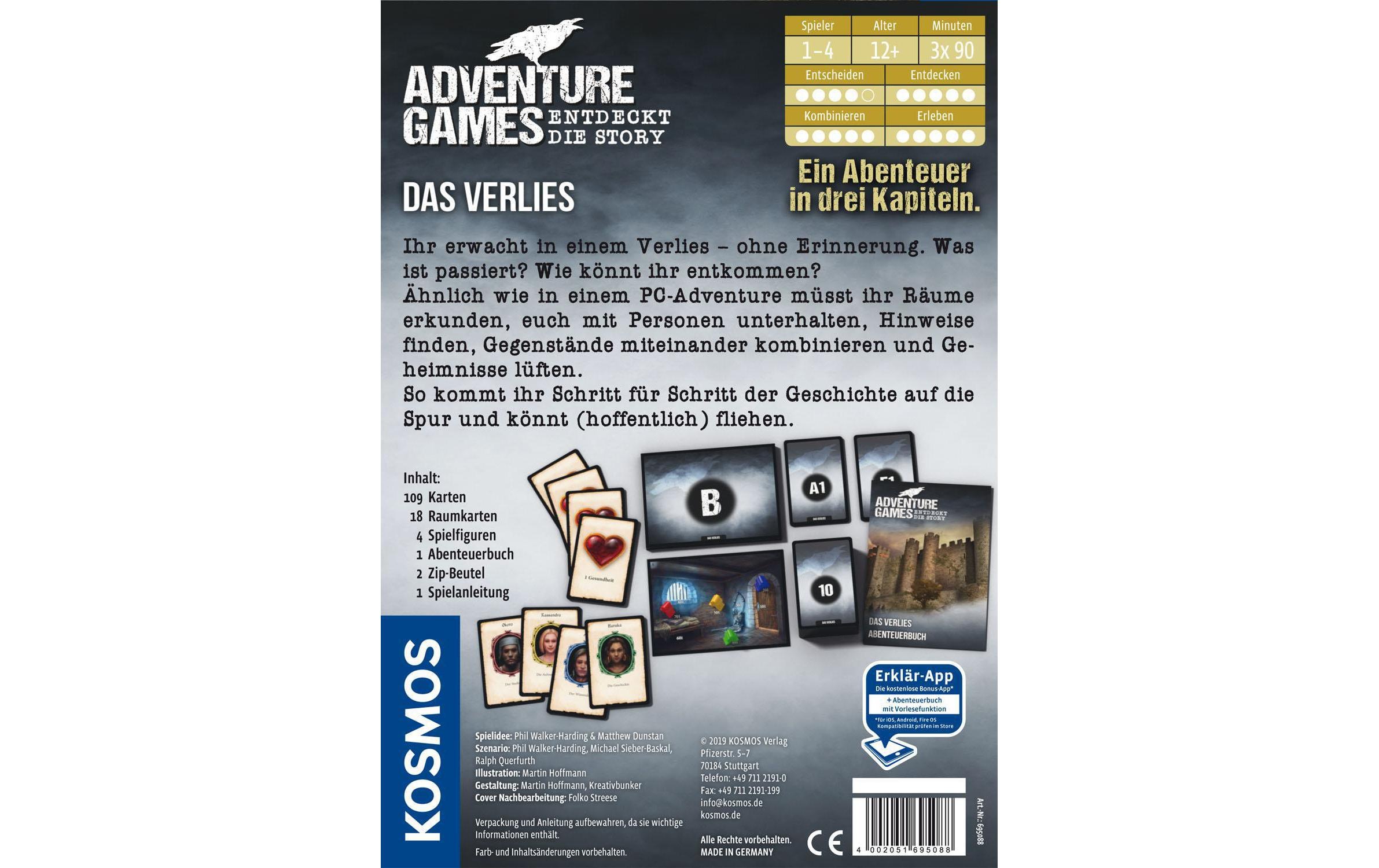 Kosmos Spiel »Adventure Game«