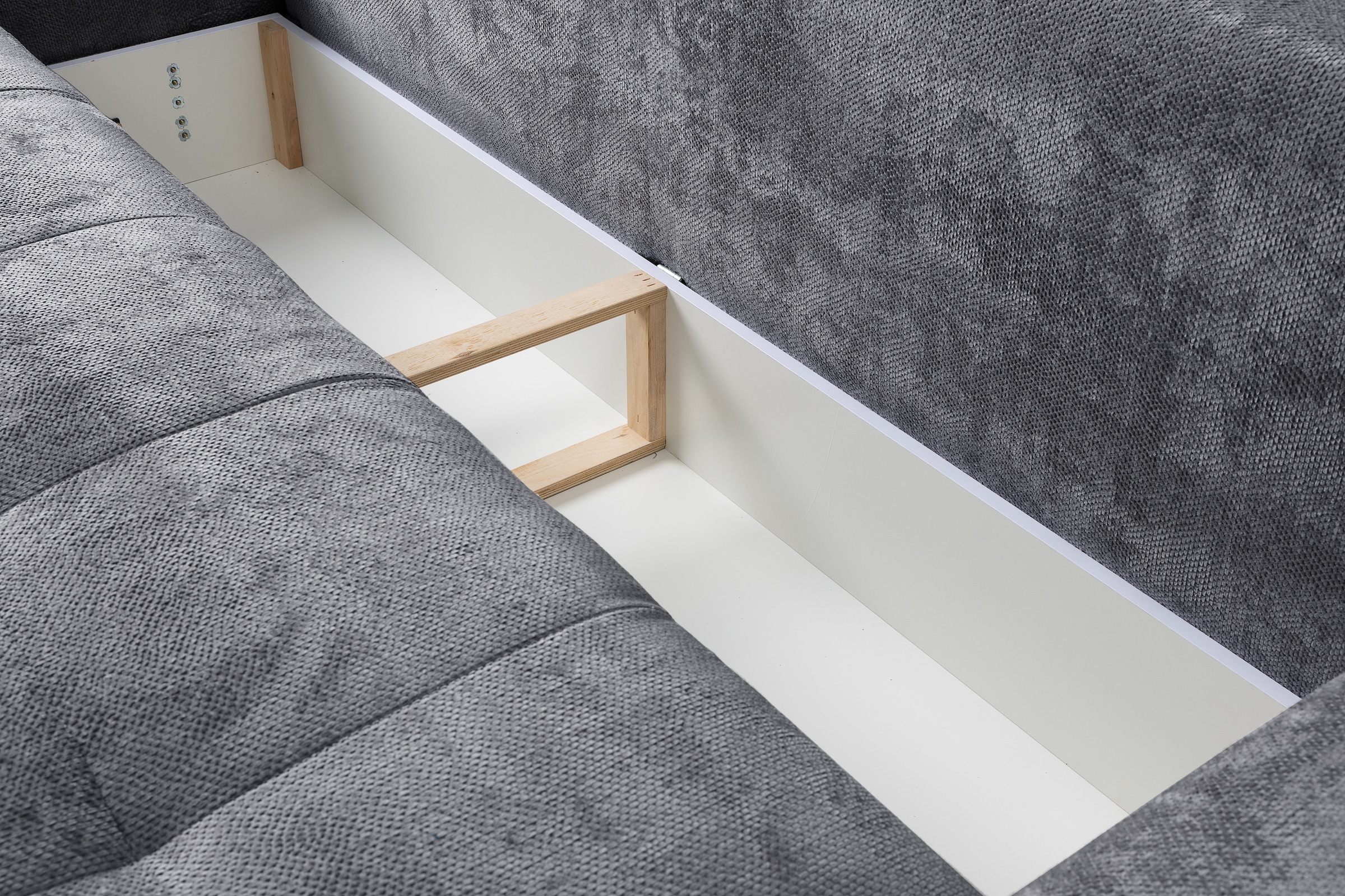 exxpo - sofa fashion Canapé Big »Elma Mega Schlafsofa, Breite 280, bequem und komfortabel« incl. fonction lit et coffre, grand confort d'assise, matelassage sur l'assise