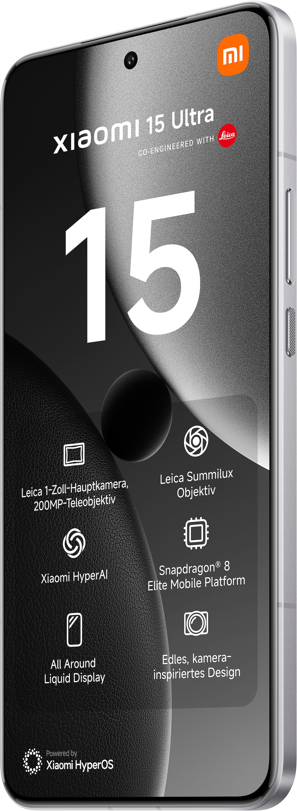 Xiaomi Smartphone »15 Ultra« silber chrom